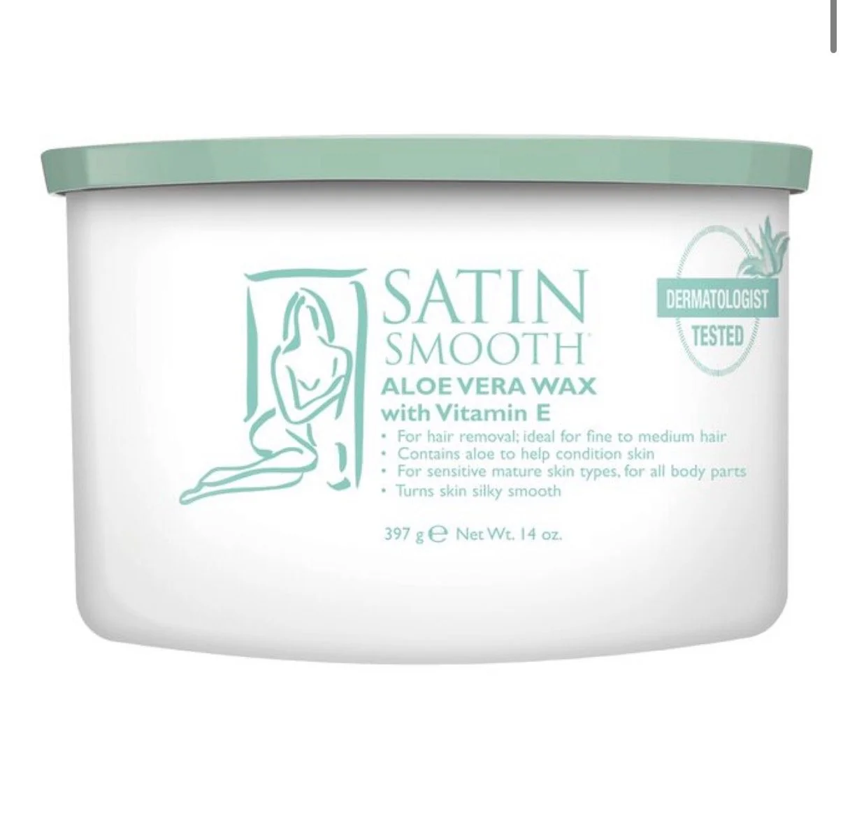 Satin Smooth Aloe Vera Wax 14oz
