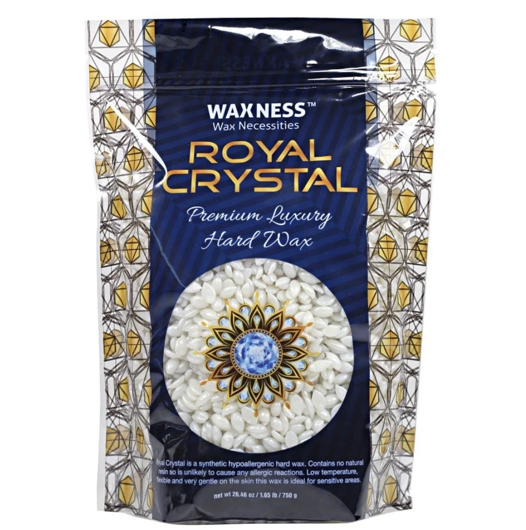 Waxness Royal Crystal Premium Luxury Hard Wax 1.65LB