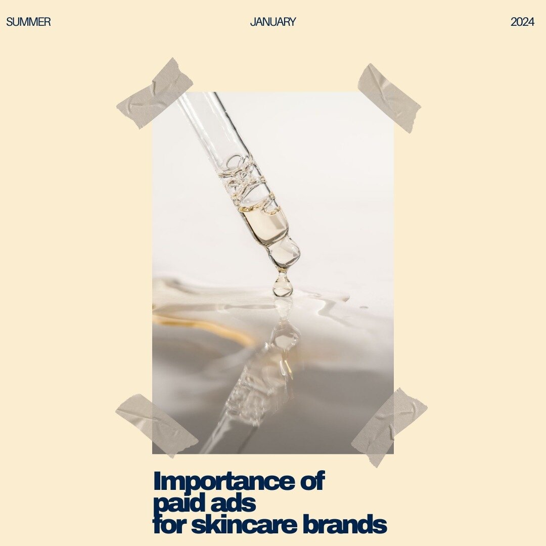💡 Why Paid Ads? Here&rsquo;s the Scoop for Skincare Brands! 💡
Dive into the world of paid ads and discover how they elevate your skincare brand from the crowded shelves to the spotlight. 🌟
🎯 Branding with Precision: Like the right serum for your 