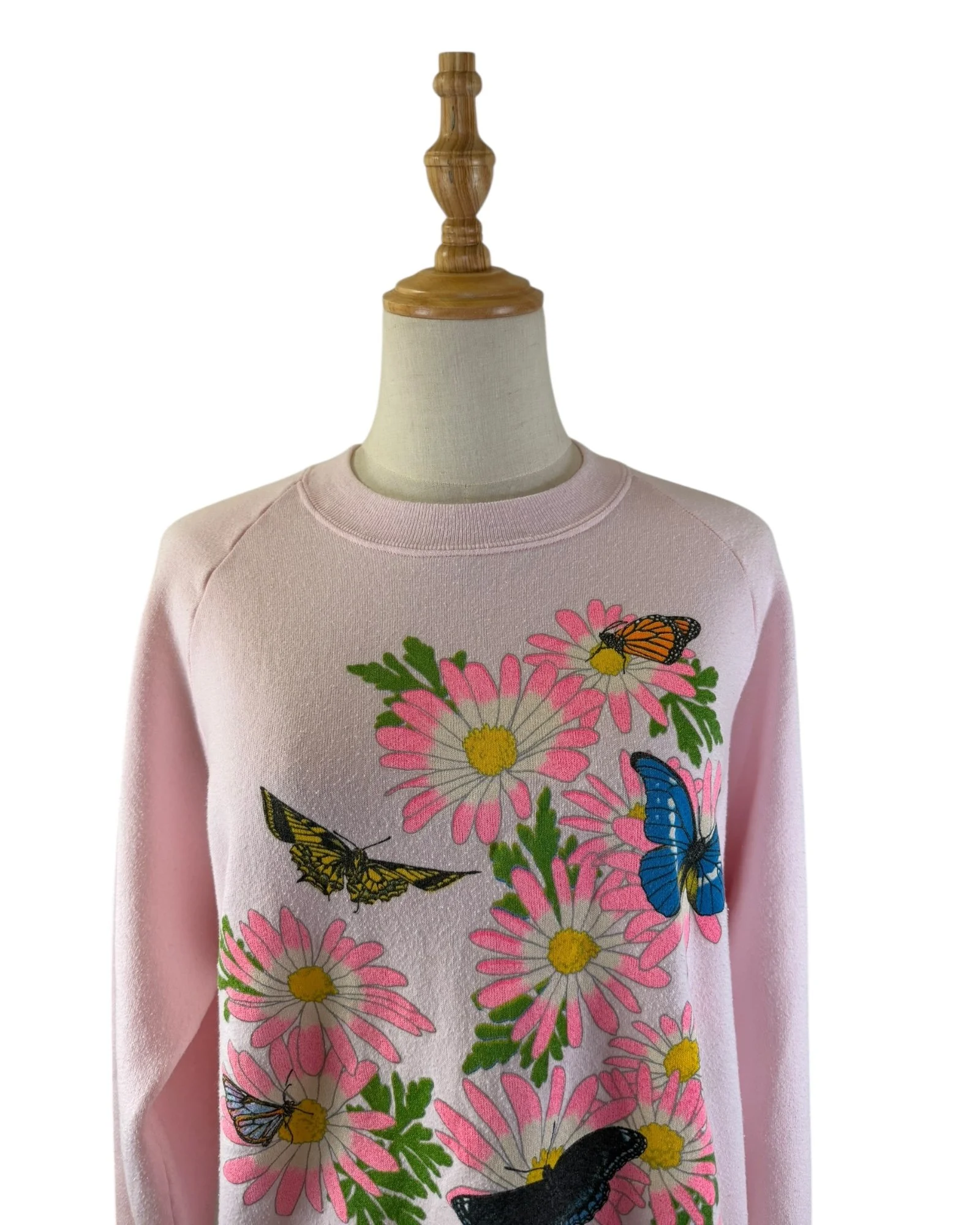 Butterfly Floral Light Pink Sweatshirt (11).jpeg