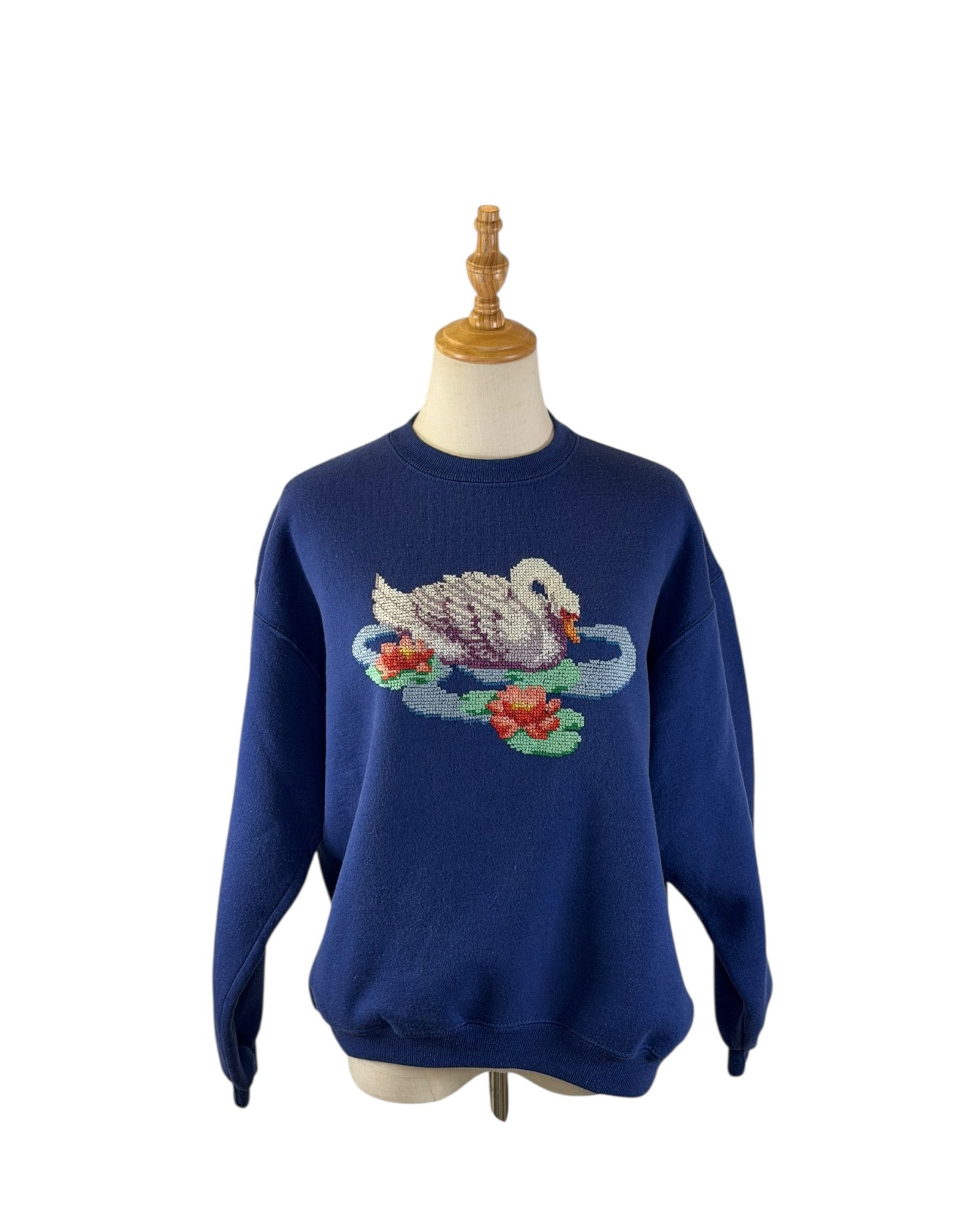 Cross Stitch Swan Sweatshirt (3).jpeg