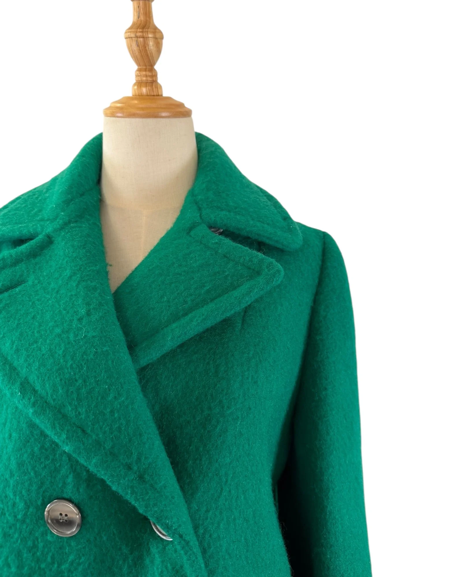 Hudson's Bay Point Blanket Coat Green (10).jpeg
