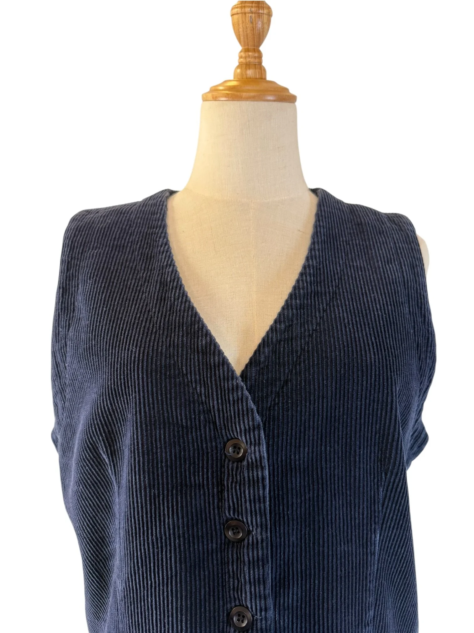 Navy Blue Corduroy Vest (9).jpeg