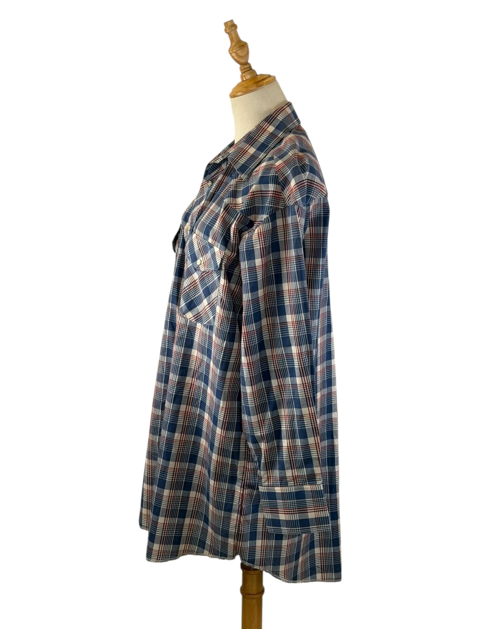 Wrangler Blue & Red Western Shirt (10).jpeg