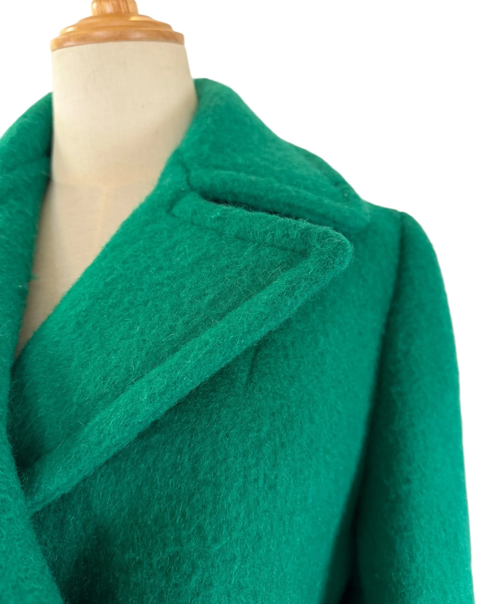 Hudson's Bay Point Blanket Coat Green (1).jpeg