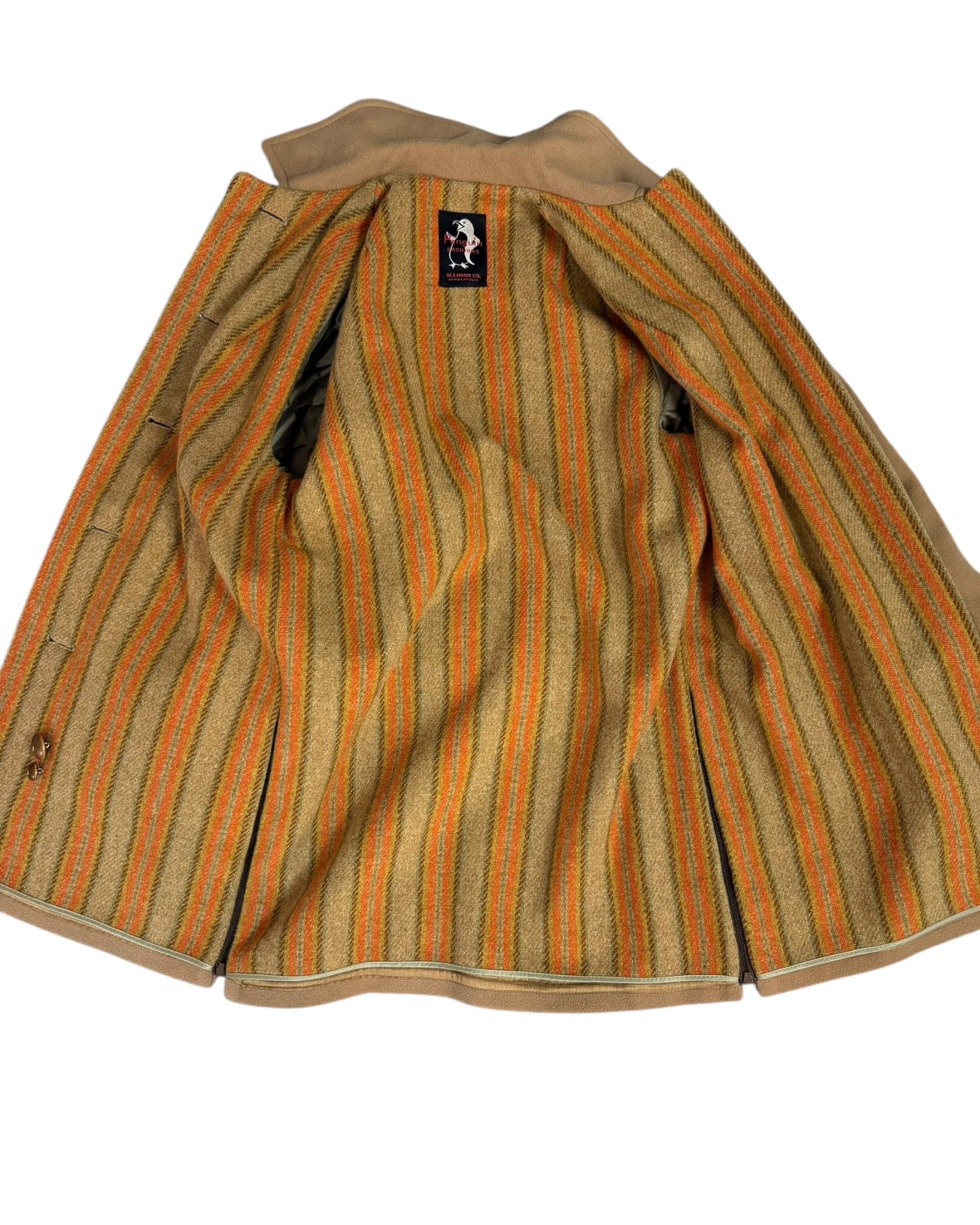 Penguin Coat Tan w Wood Buttons (14).jpeg
