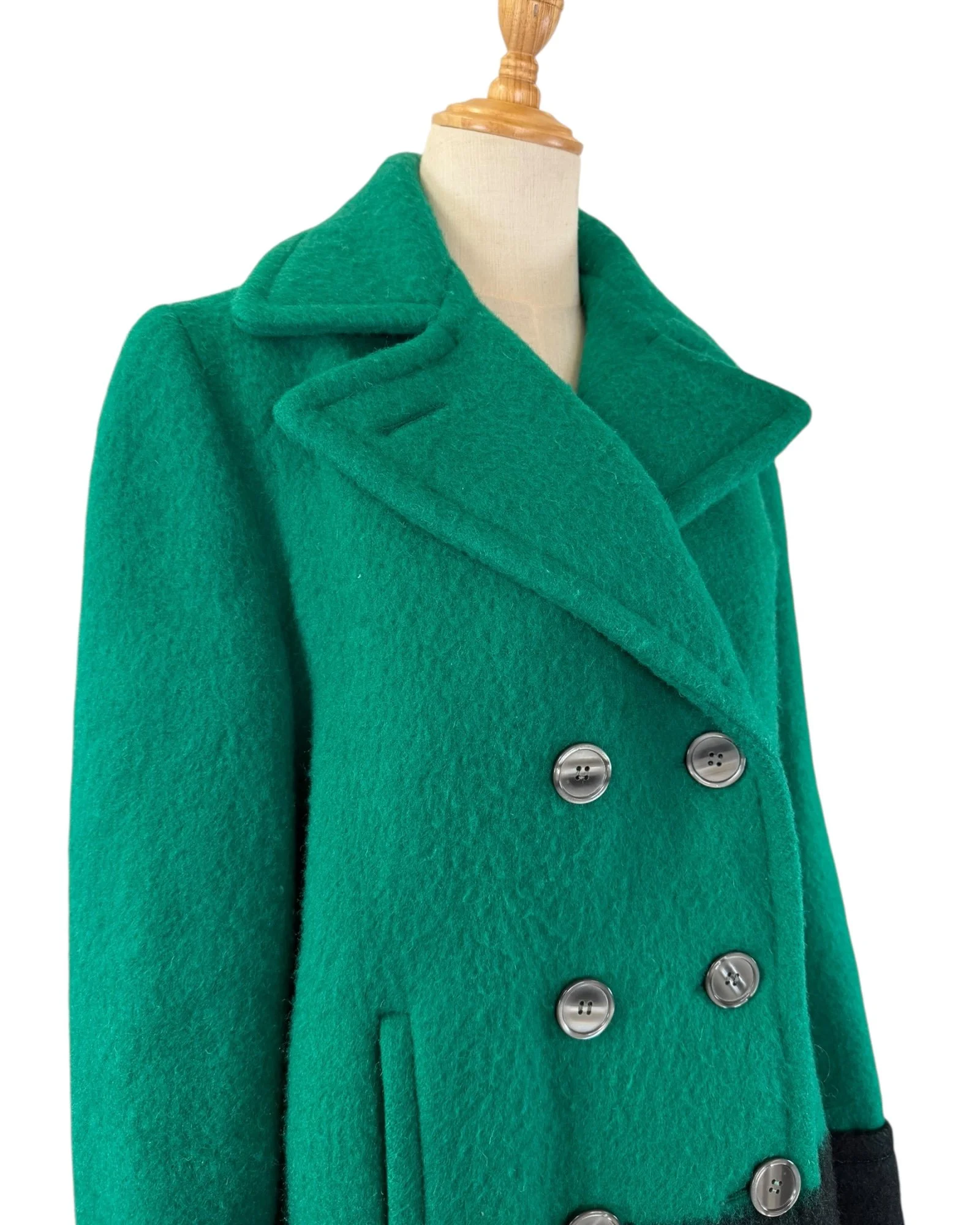 Hudson's Bay Point Blanket Coat Green (12).jpeg