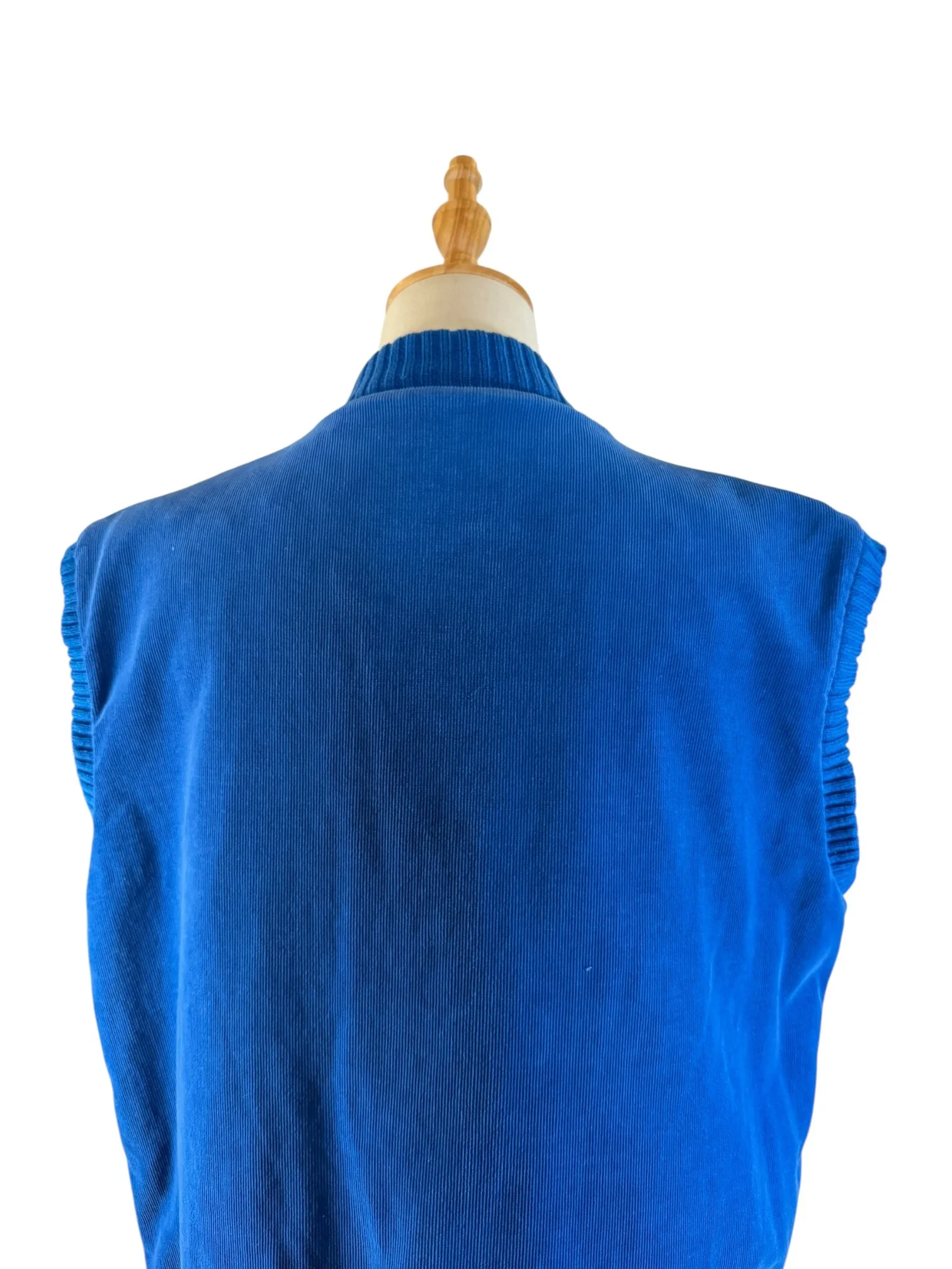 Cobalt Blue Corduroy Puffy Vest (5).jpeg