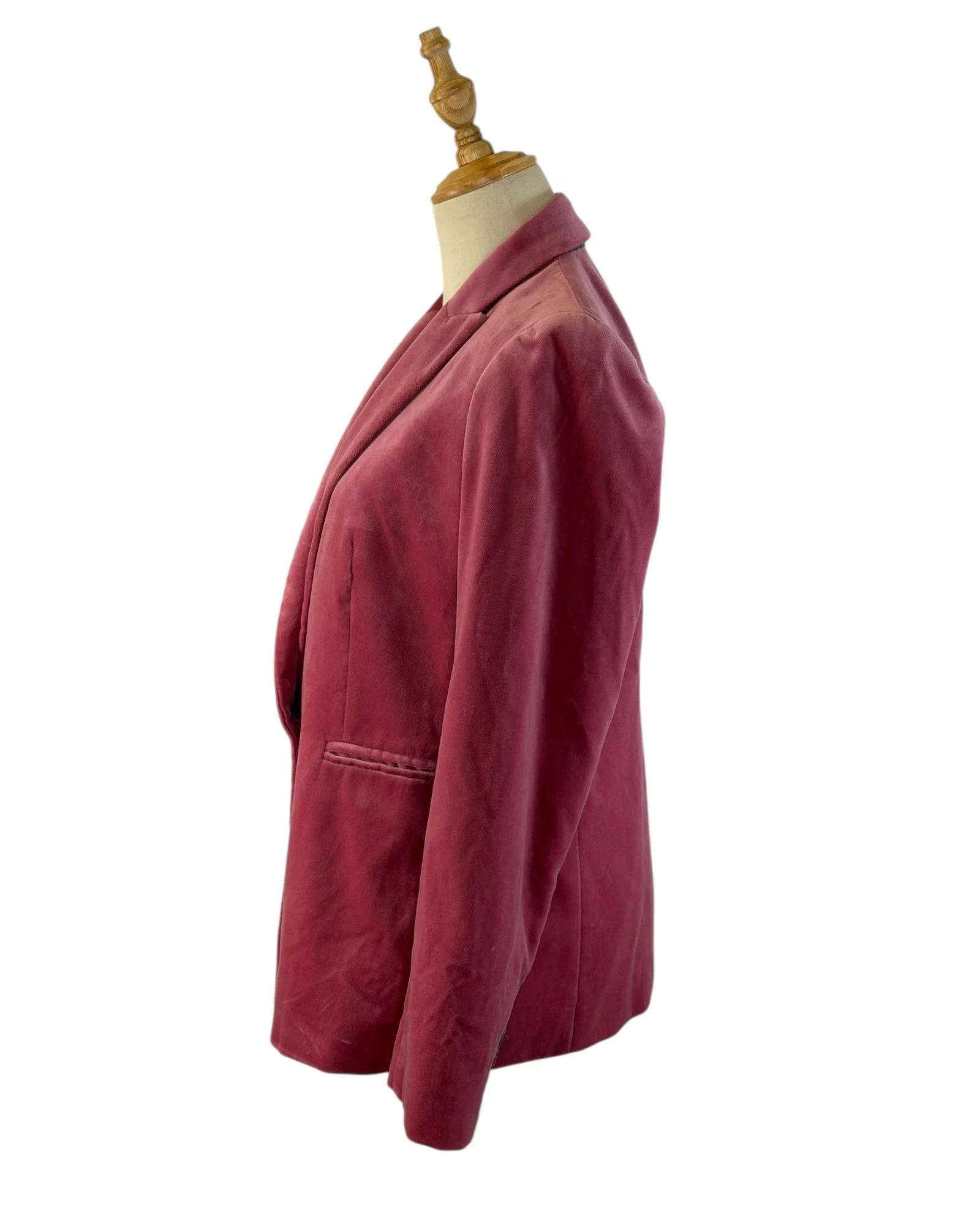 J. Crew Pink Velvet Blazer (1).jpeg