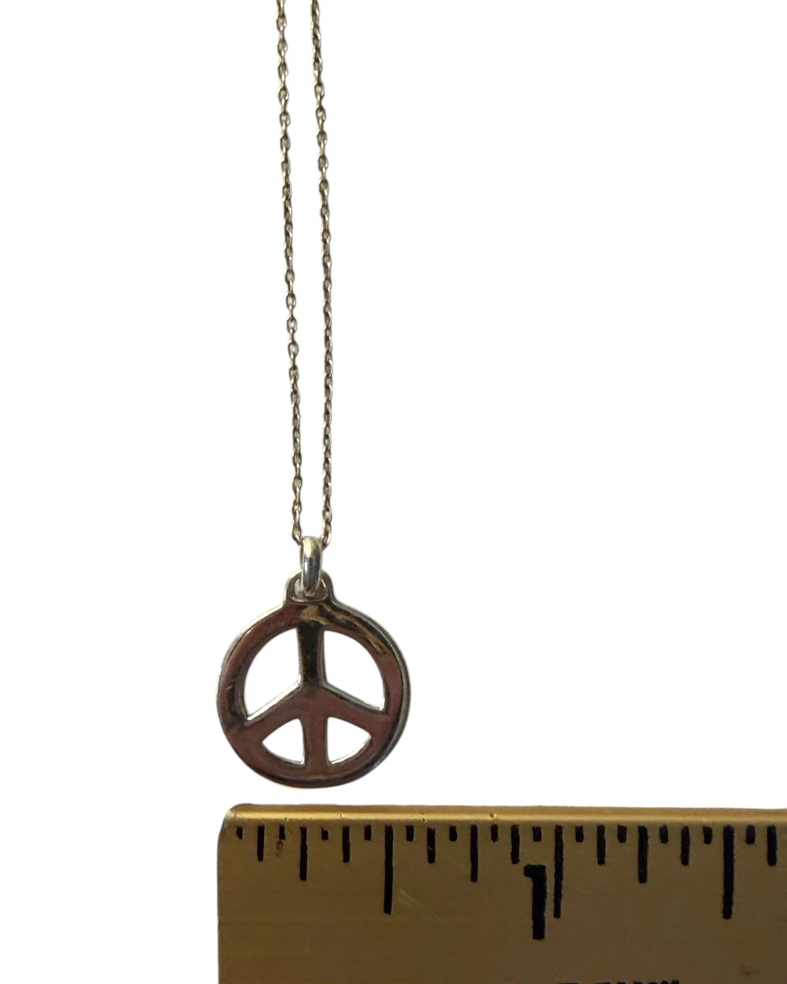 Necklace - Sterling Peace Sign (2).jpeg