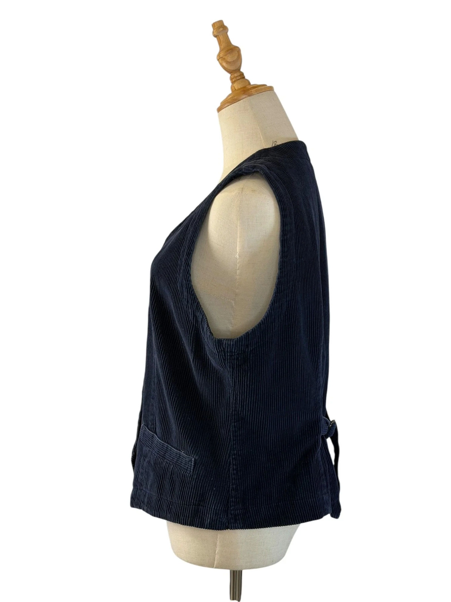 Navy Blue Corduroy Vest (4).jpeg