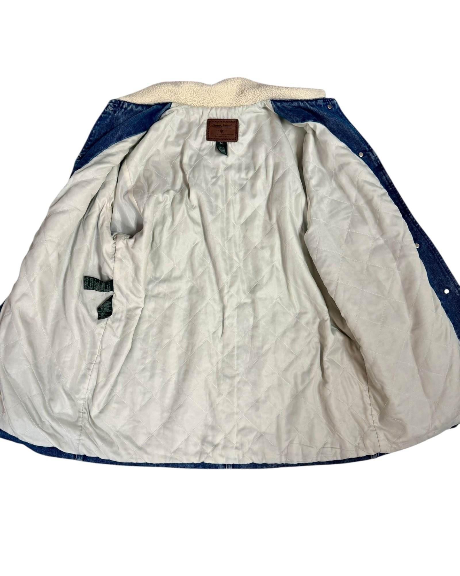 LJC Denim Sherpa Collar Chore Coat.jpeg