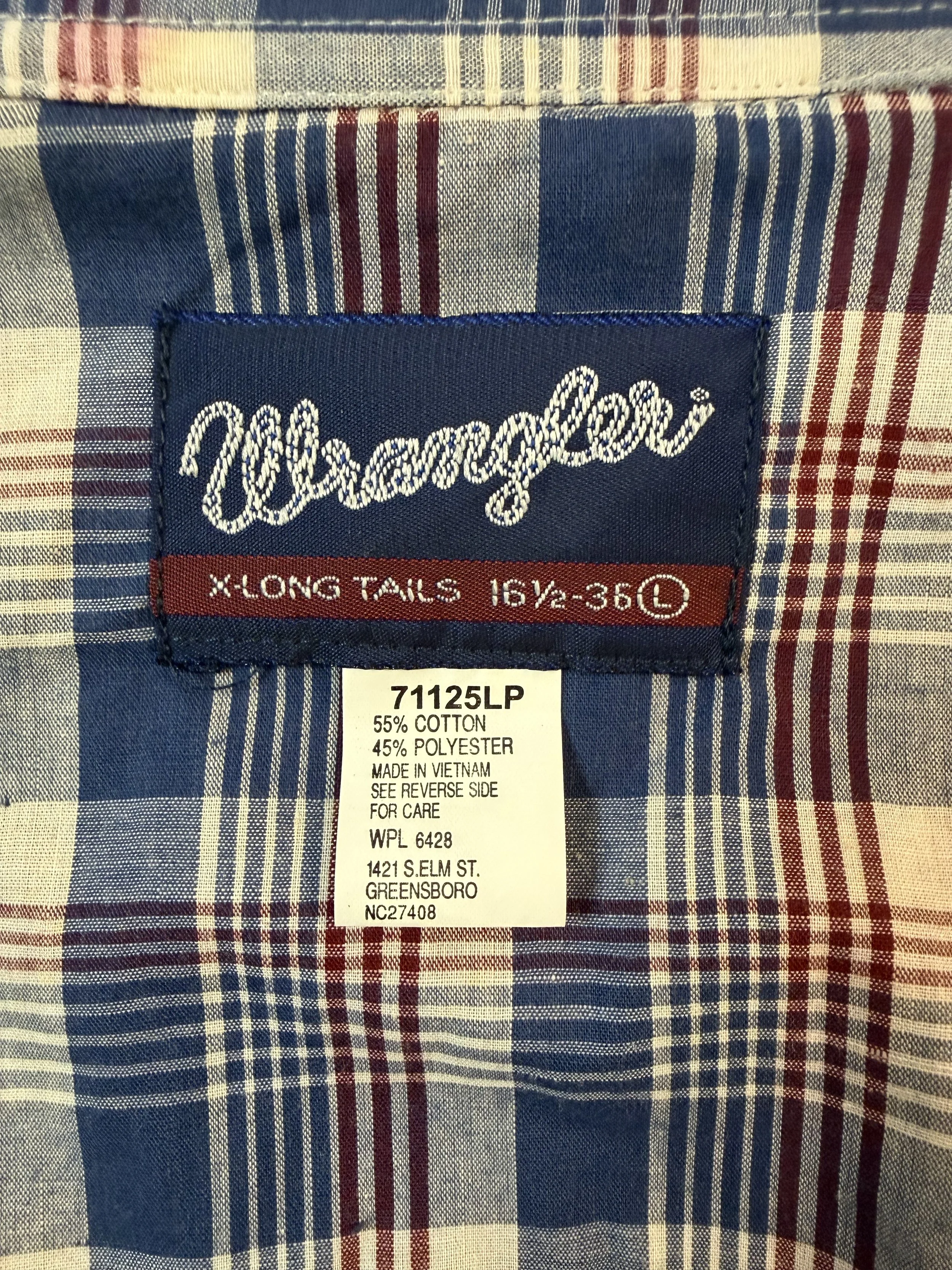 Wrangler Blue & Red Western Shirt (6).jpeg