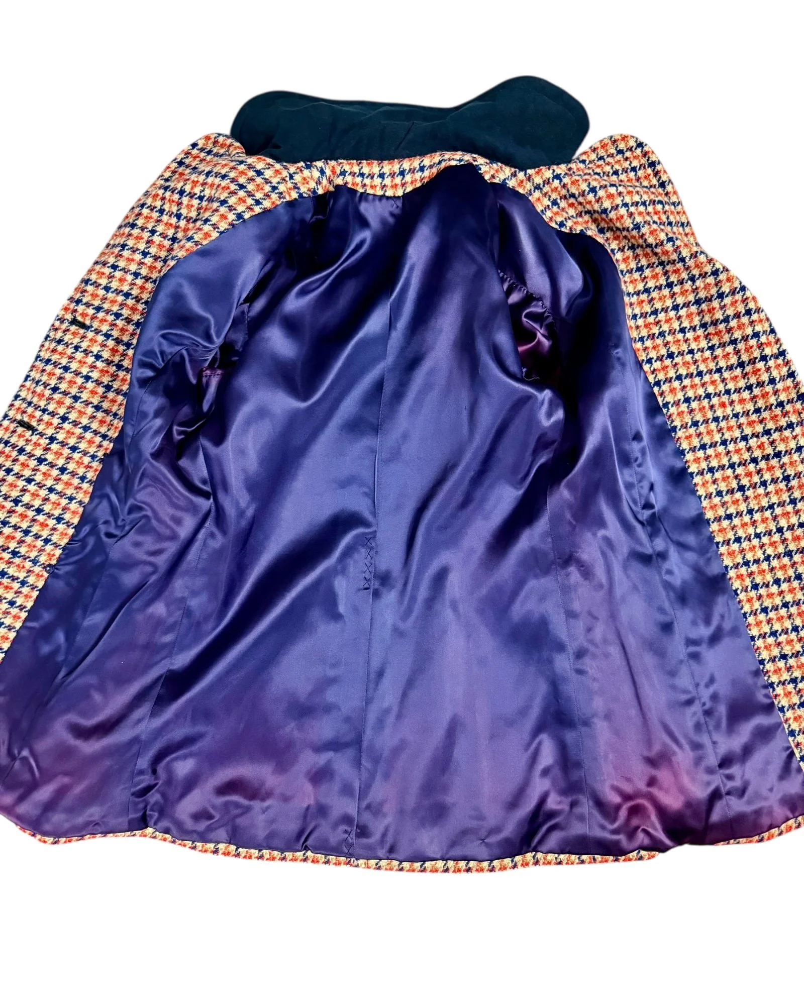 Pendleton Orange Blue Plaid Blazer (17).jpeg