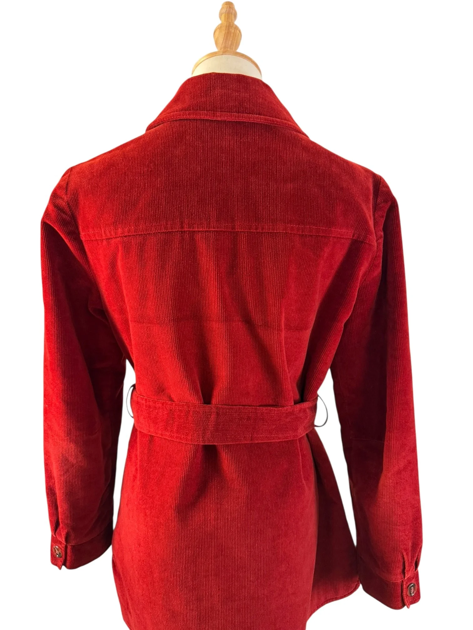 Sears Red Corduroy Belted Coat (5).jpeg