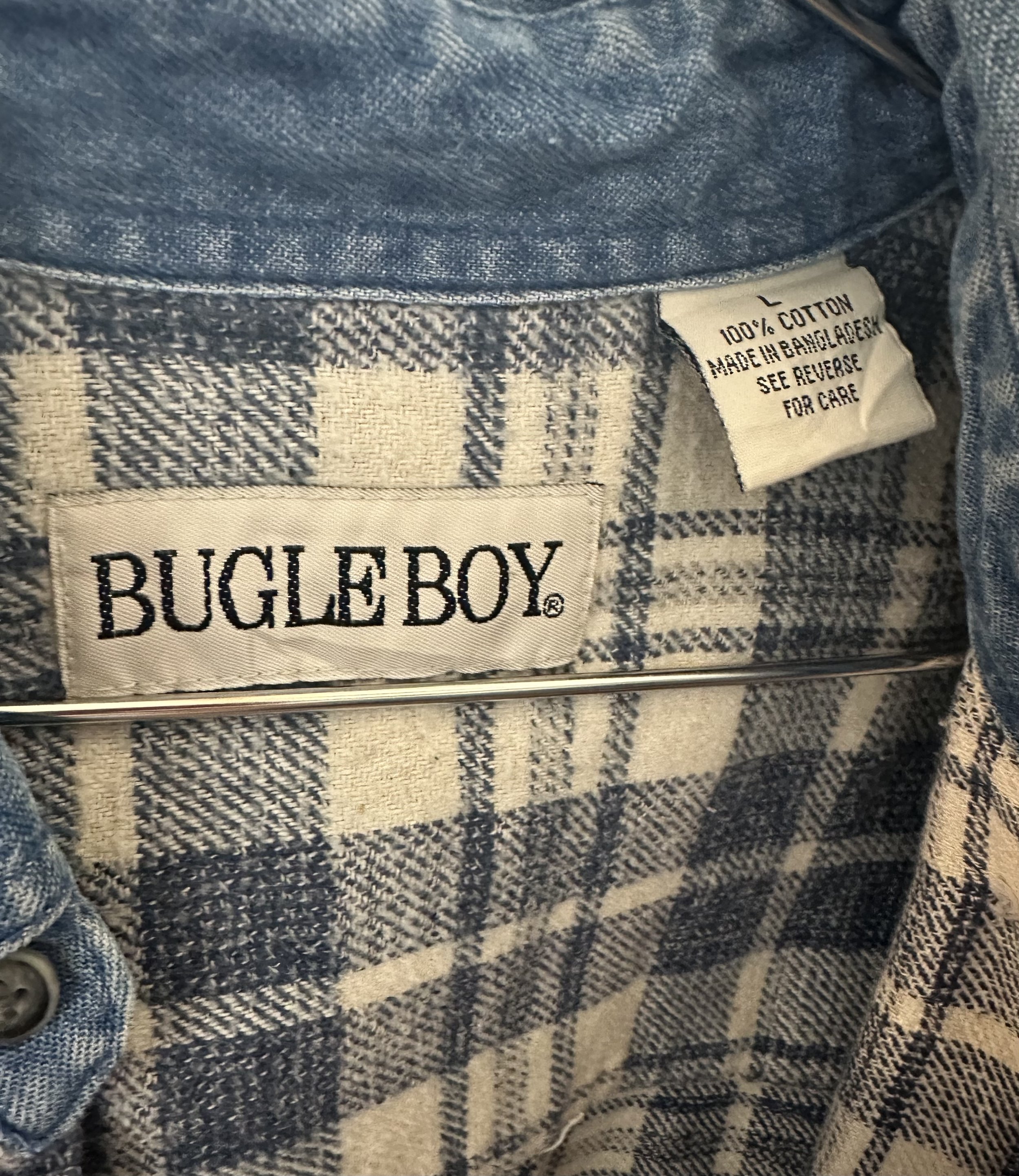 Bugle Boy Flannel Shirt.jpeg