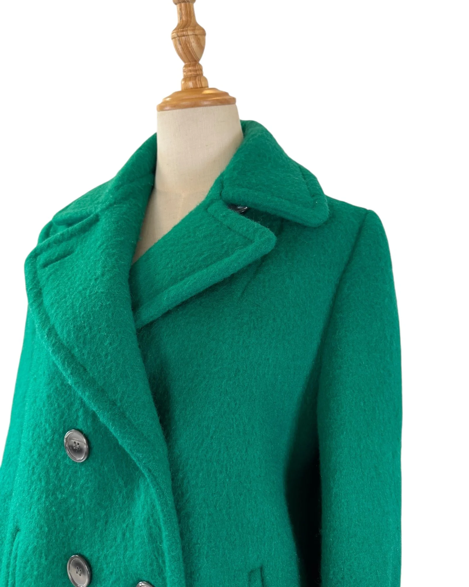 Hudson's Bay Point Blanket Coat Green (11).jpeg