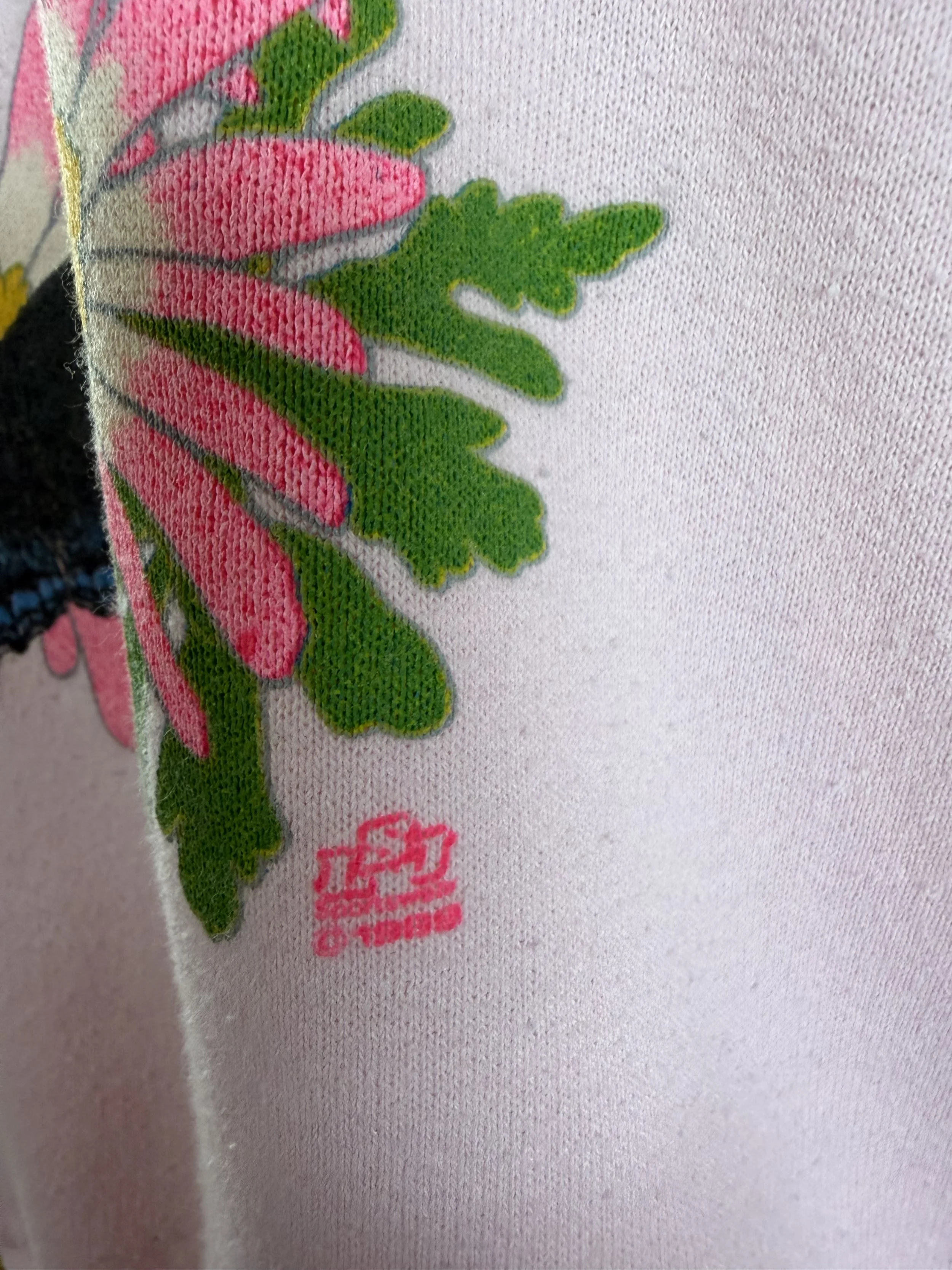Butterfly Floral Light Pink Sweatshirt (3).jpeg