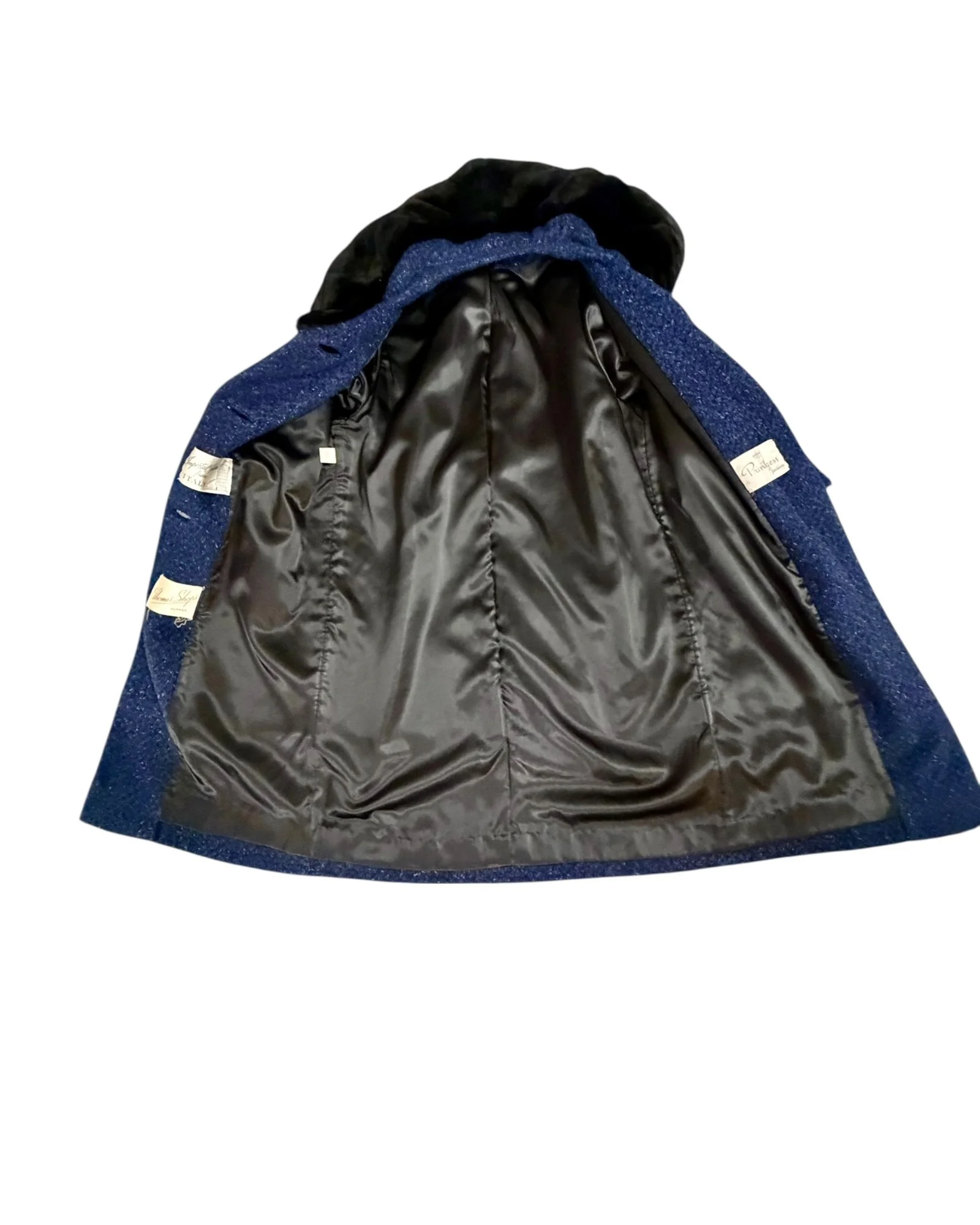 Printzess Blue Tweed Coat (2).jpeg