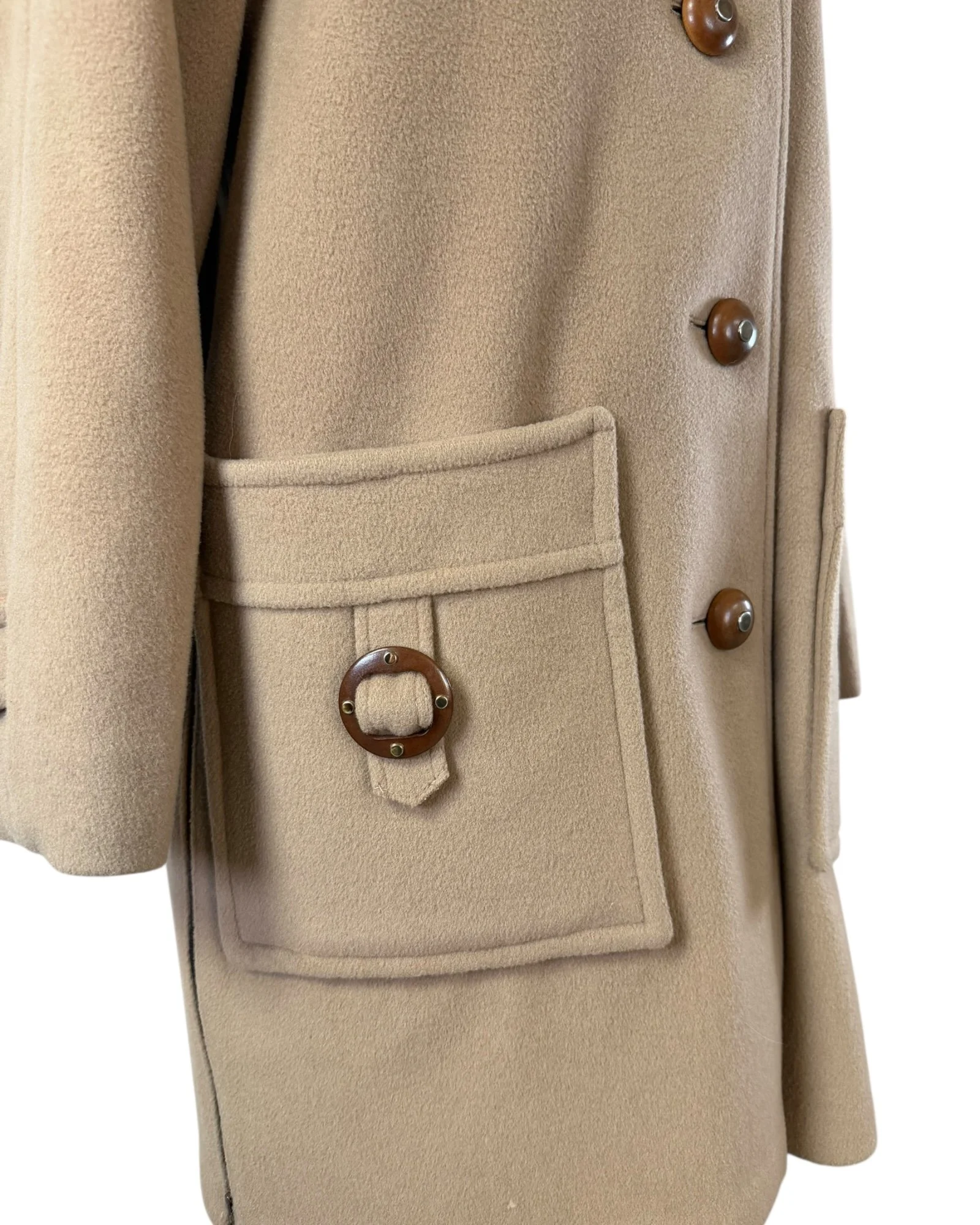 Penguin Coat Tan w Wood Buttons (10).jpeg