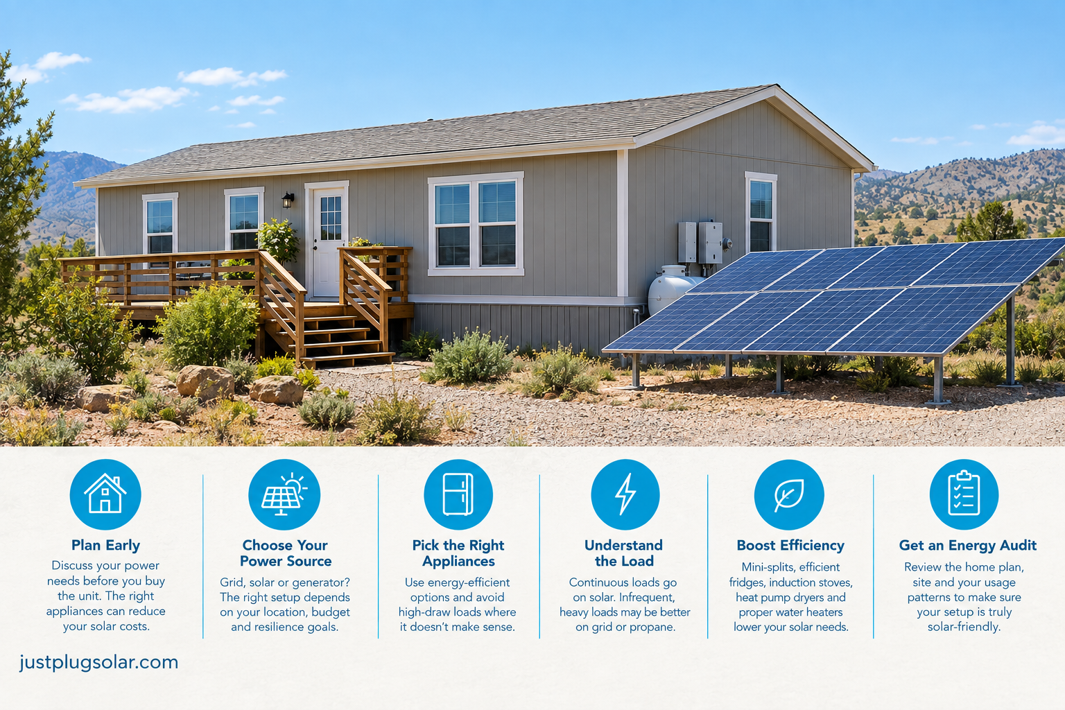 How to Set Up a Solar-Friendly Manufactured Home&nbsp;