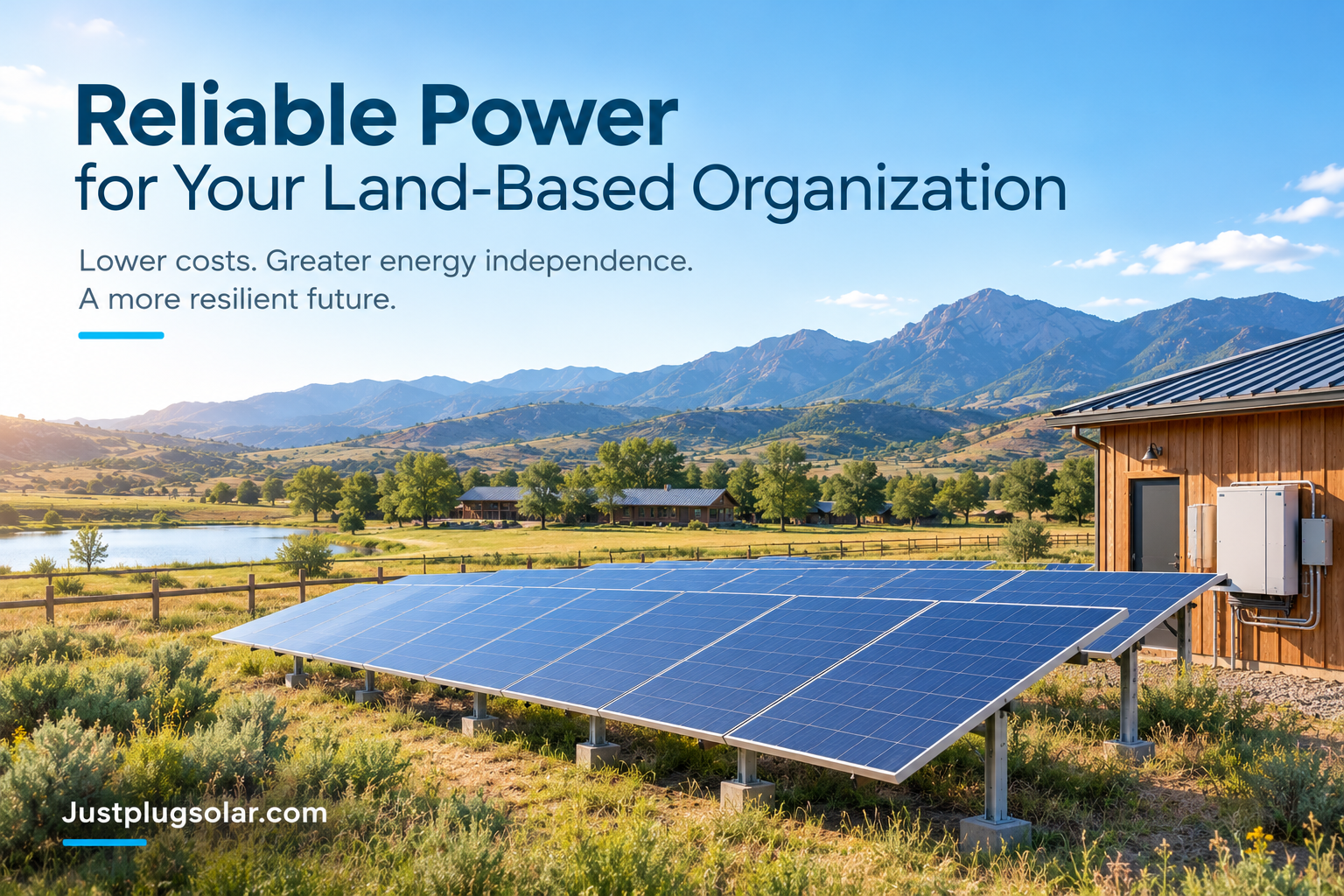 Reliable Energy with Predictable Cost for Land-Based Nonprofits