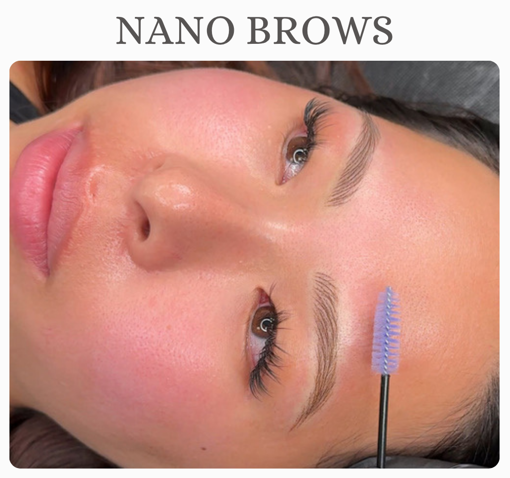 Dallas Nano Brows Natural Hairstrokes Eyebrow Tattoo