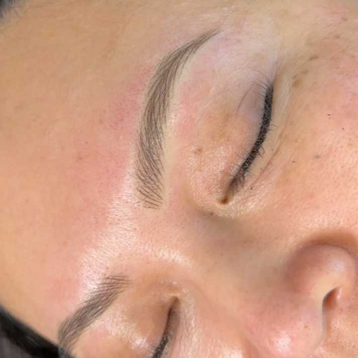 Dallas Nano Brows Natural Hairstrokes Eyebrow Tattoo