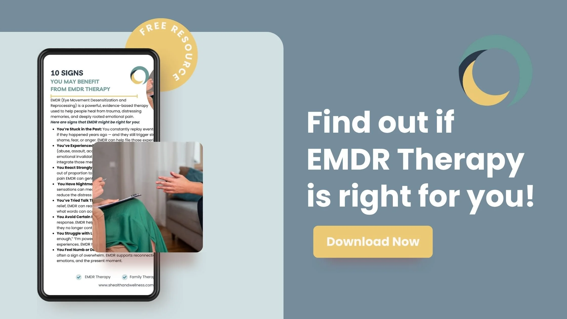 EMDR Therapy for Anxiety & Trauma | Sound Health Wellness
