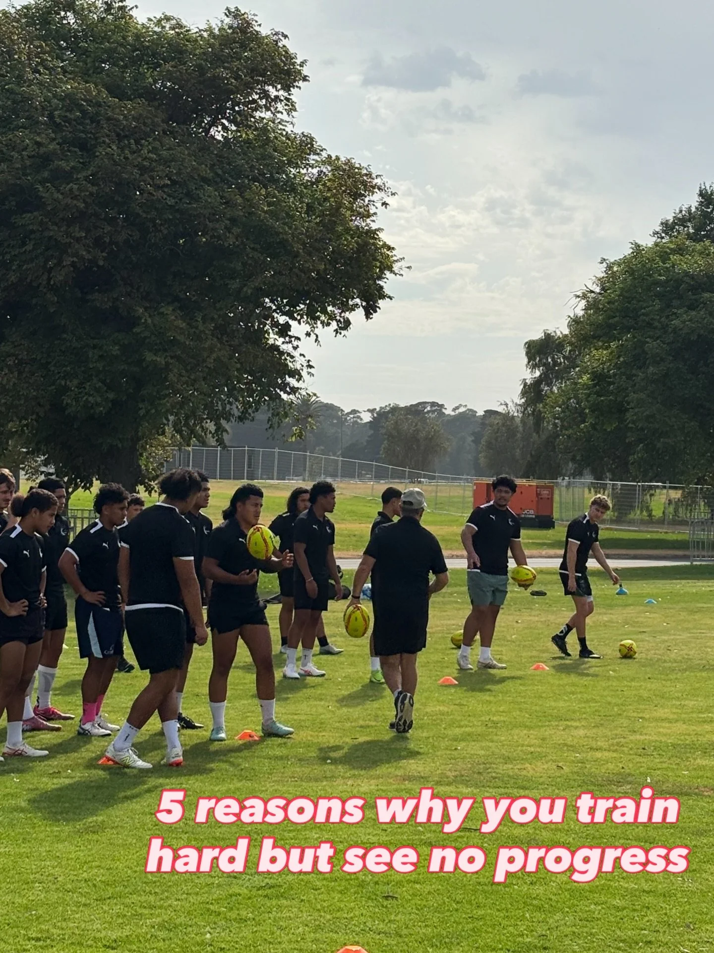 You train hard but still see no progress&hellip;. 

The RIGHT coach will show you how to negate this issue&hellip;

DM me if you&rsquo;re ready to move away from the one dimensional generic programs that leave you in the same place every season&helli