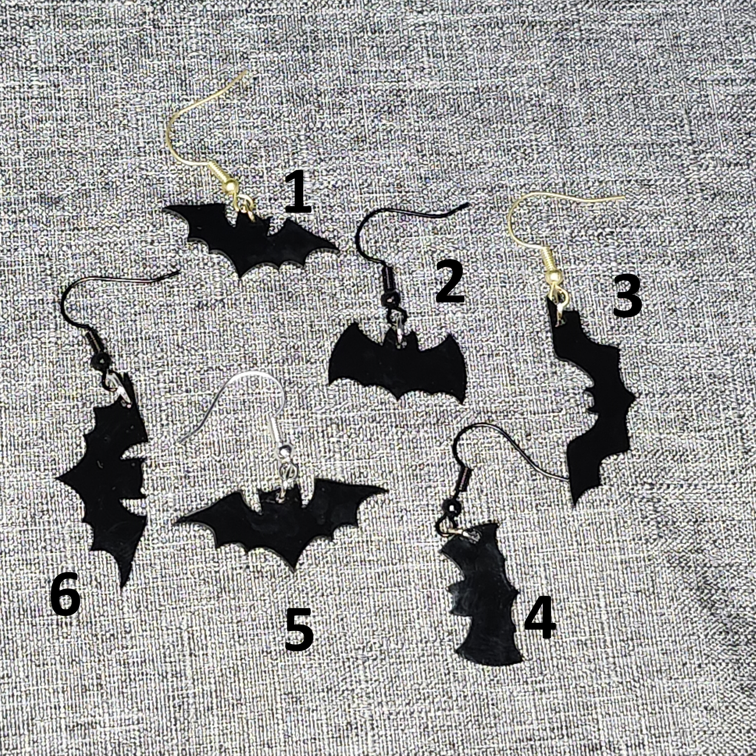 Bat Earrings
