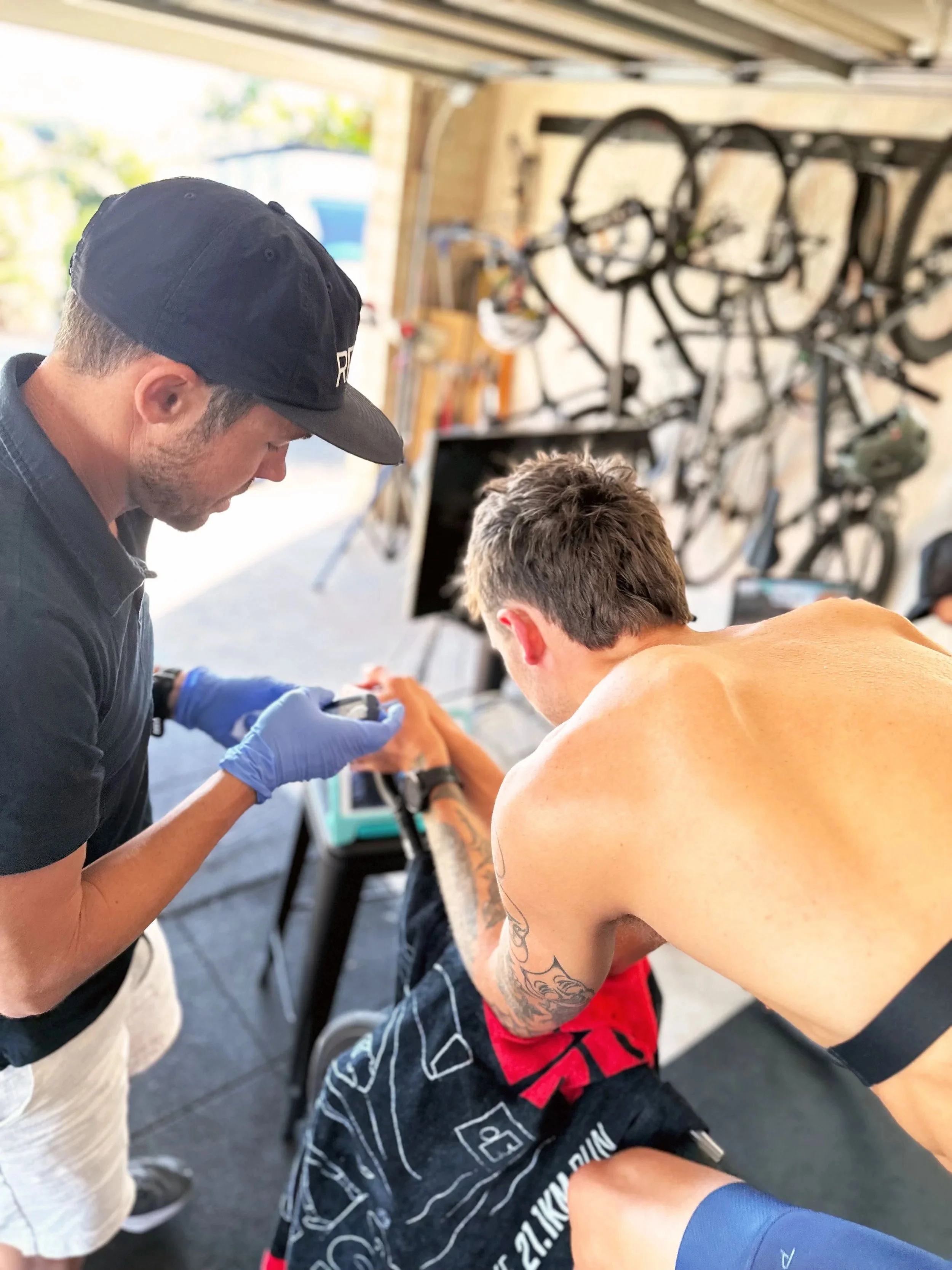 Lactate Testing — Cycling, Running, Swimming