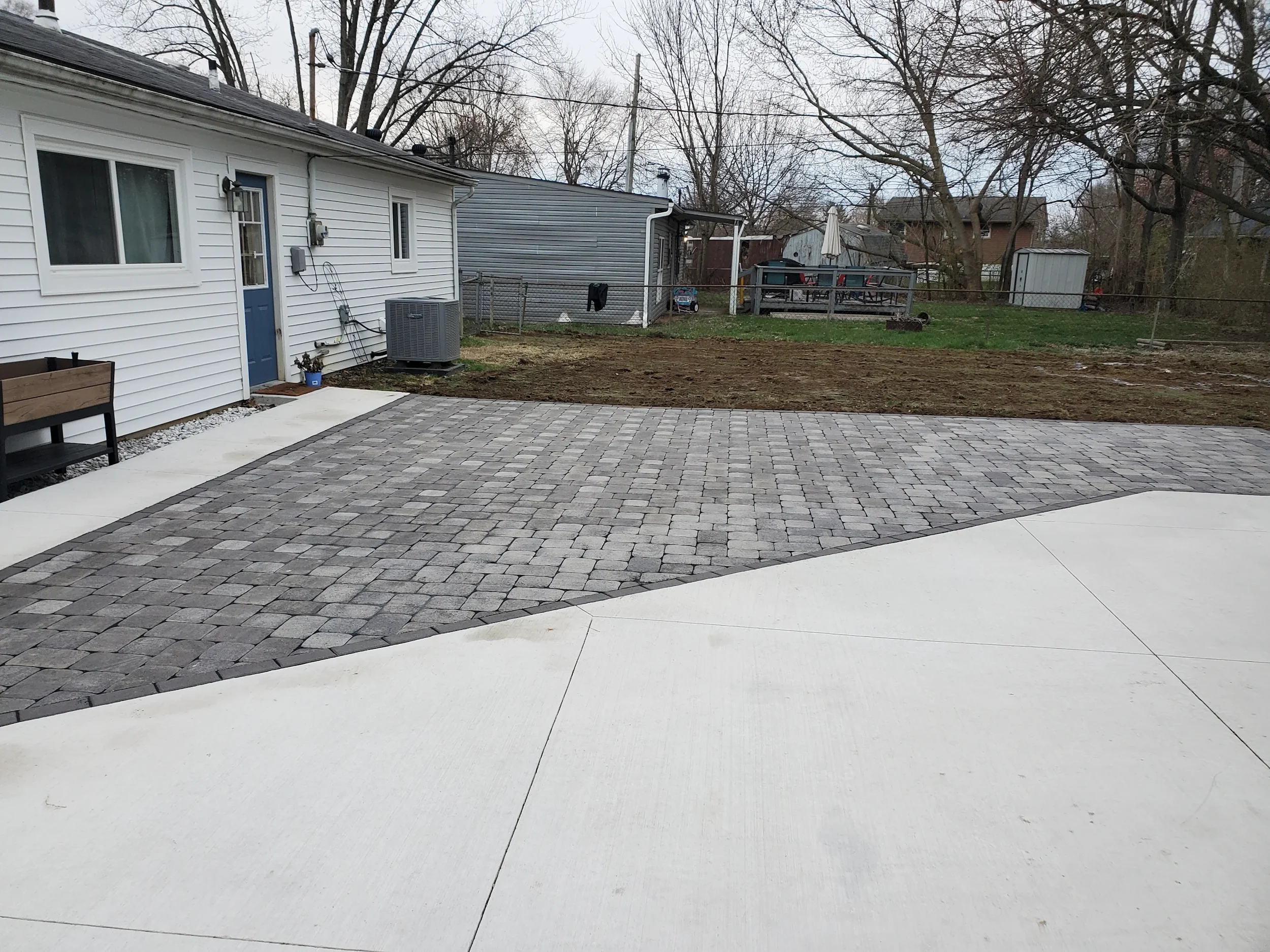 Paver Drive way unilock stone