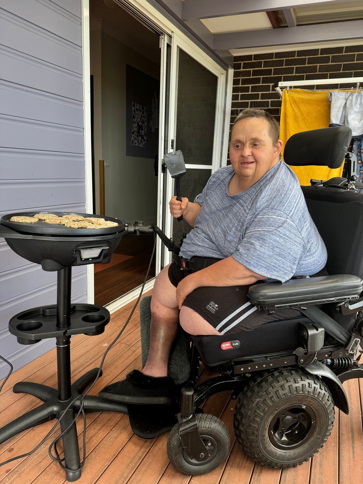 BBQ's are the flavor of the day for our participants. As part of supporting our participants to reach their goals we have sourced some new BBQ's so participants can cook a BBQ at home. They are loving the new outdoor cooking option and are making the