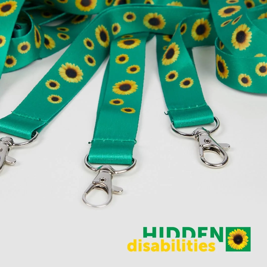 Glenray is now proudly participating in the Hidden Disabilities Sunflower Initiative 🌻  to help support and raise awareness of those living with a Hidden Disability. 

If you have a hidden disability and would benefit from a Sunflower Lanyard, drop 
