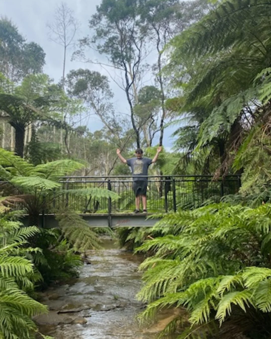 Jono had an unforgettable adventure exploring the breathtaking beauty of Katoomba Falls! 🤩 

From soaring above the valley on the Scenic Skyway to wandering through the lush rainforest boardwalks, every moment was packed with incredible views and bi