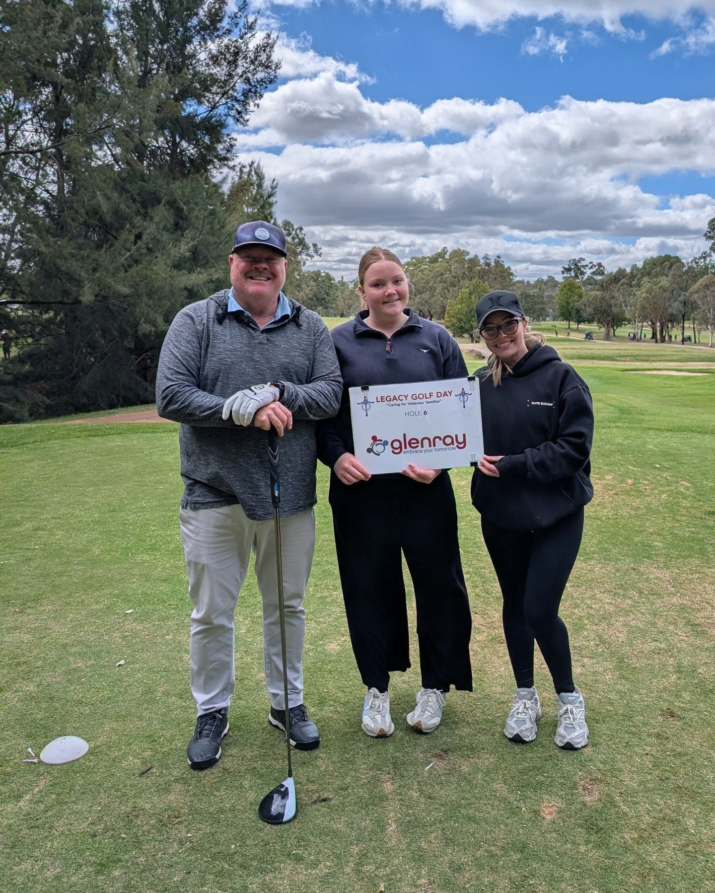 Team Glenray had a 'Tee-rific' day at Bathurst Legacy's Golf Day, finishing the day not only in first place but with our own Social Enterprise Manager, Donovan Lamb, claiming 'nearest to the pin'. ⛳️ 

Thank you to @legacyaust for running such a fant
