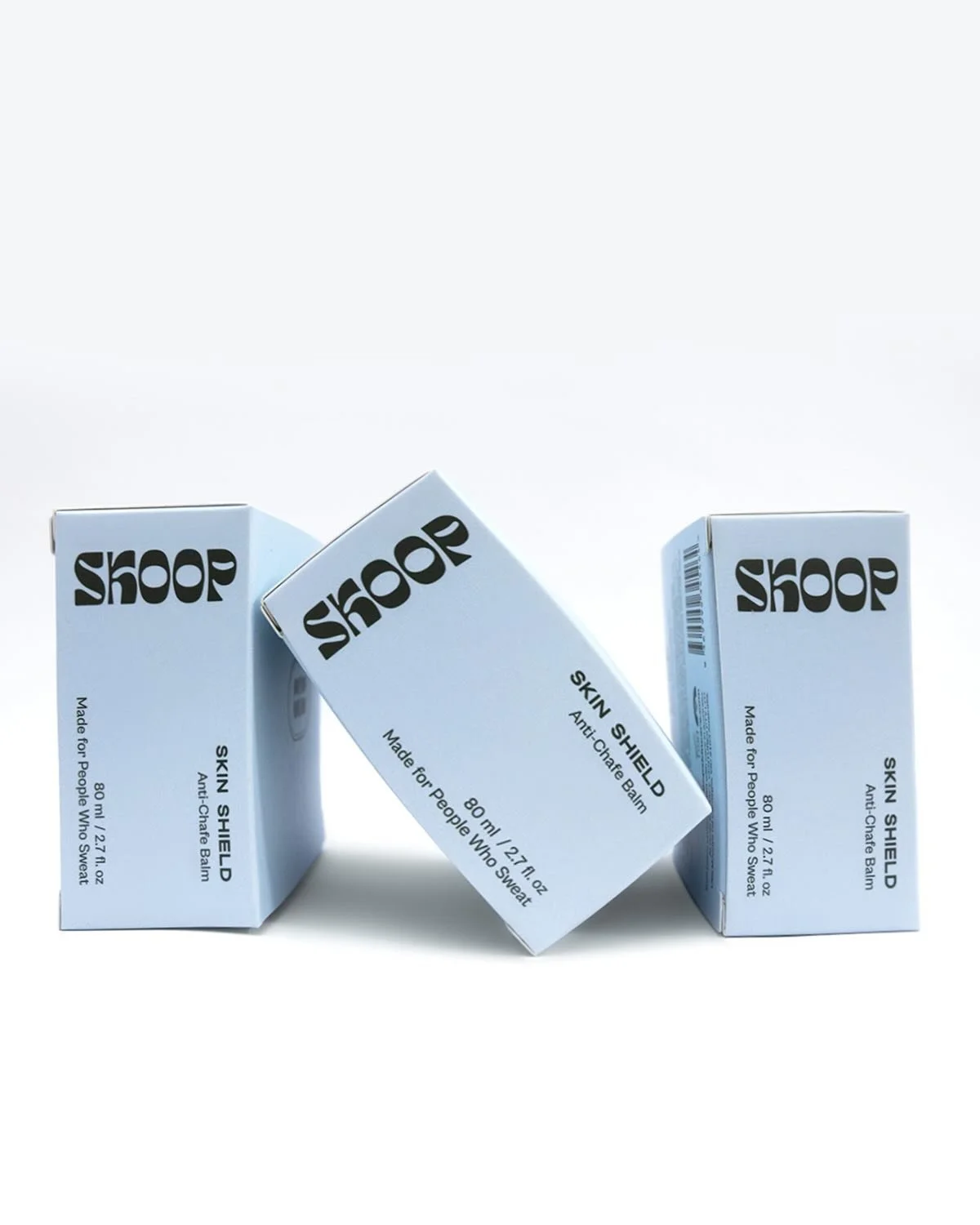 Skin Shield Anti Chafe Balm from @skoopskin entered its next phase 📦

As staple product of the @skoopskin range we held onto what worked and tweaked what didn't. The trusty aluminium tin, now has its own shield (box) and carries the brand's core mes