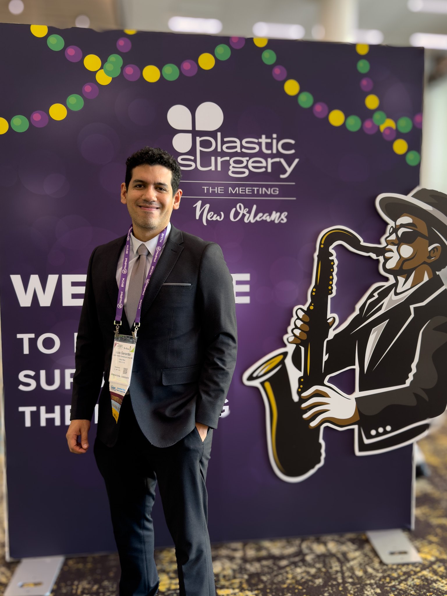 Dr. Luis Gerardo Sandoval en el Plastic Surgery The Meeting 2025 — ASPS New Orleans