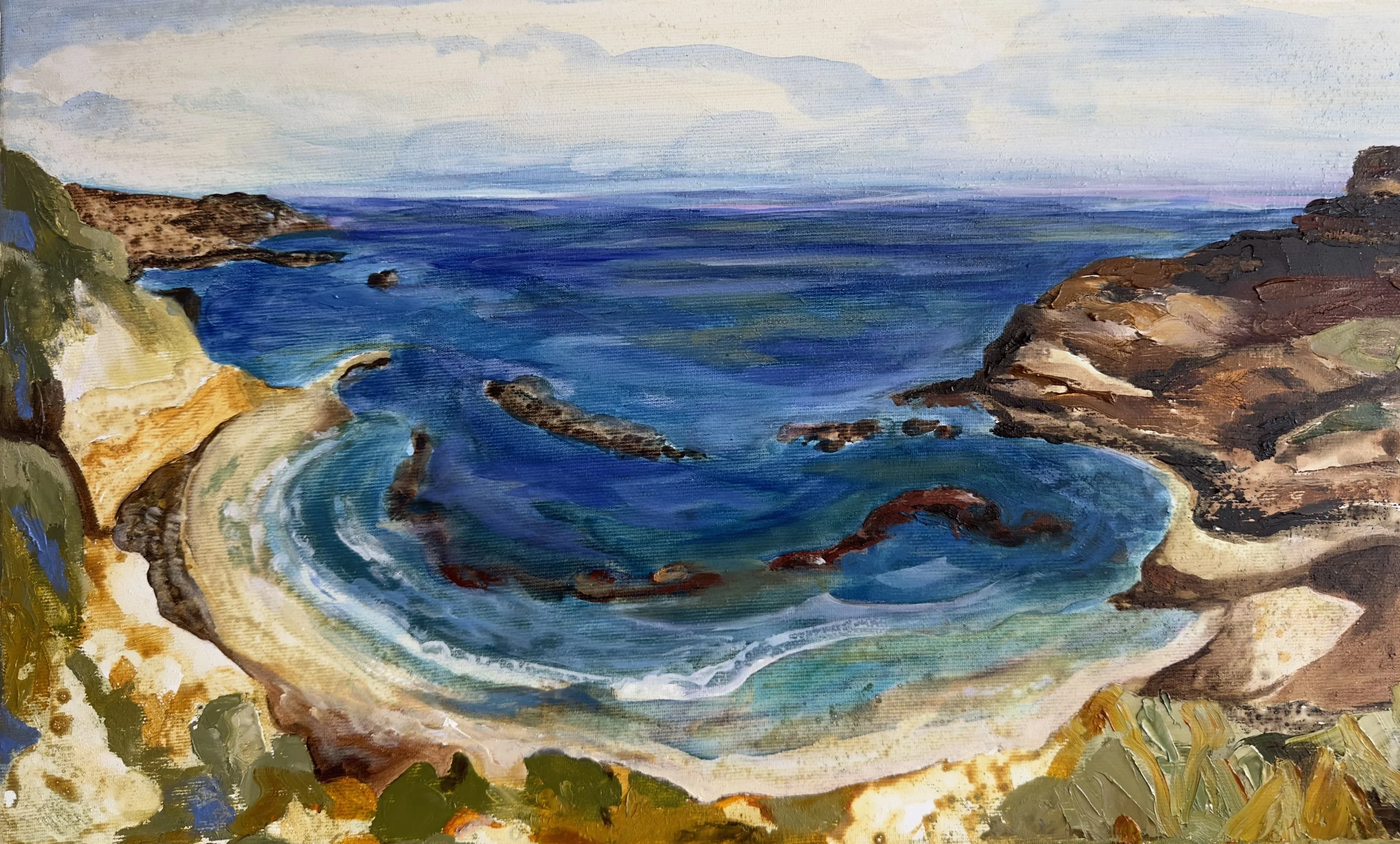 HALL_ELEANOR_LULWORTH BAY_50x30cm_oil on stretched canvas.jpg