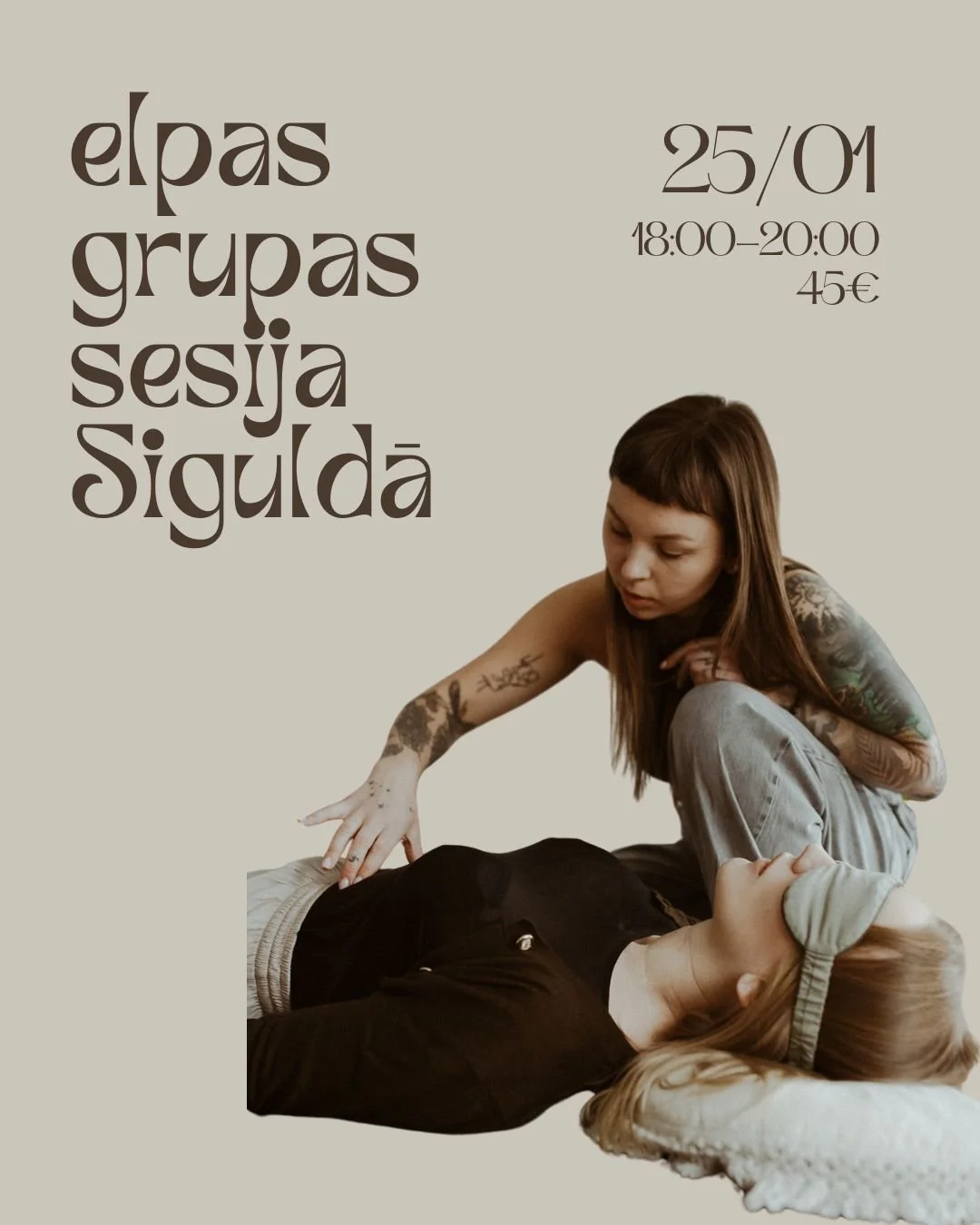 Somatiskā elpa grupā Siguldā