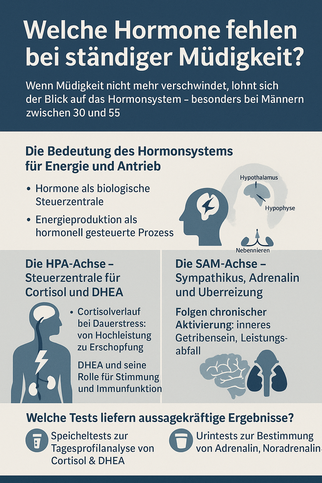 Welche Hormone fehlen bei ständiger Müdigkeit? – Ursachen erkennen, Energie zurückgewinnen