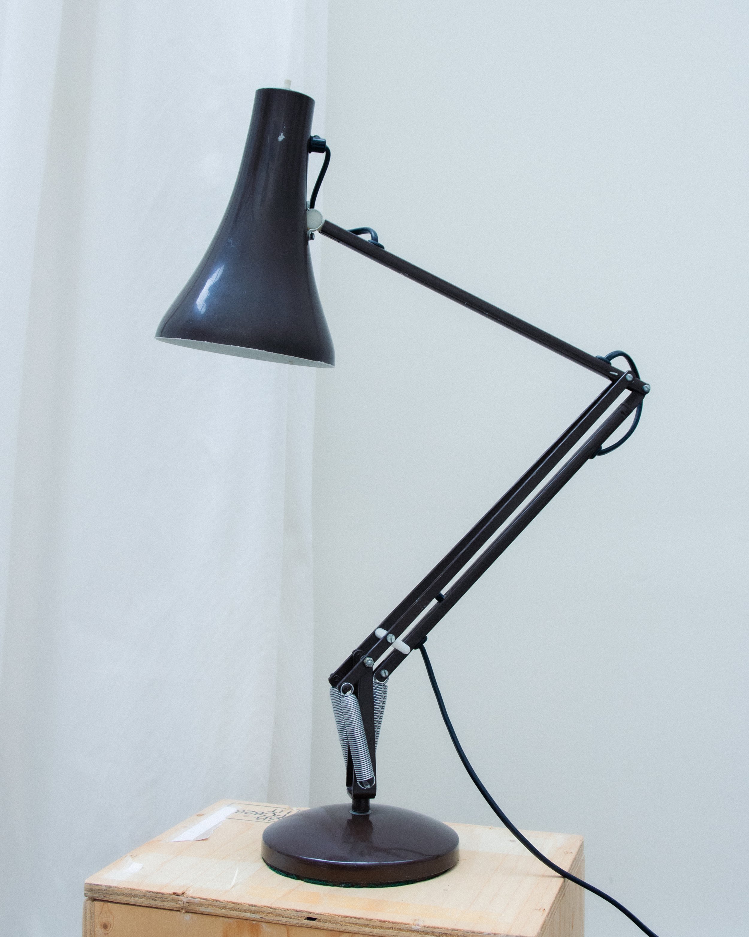 Brown Herbert Terry Model 90 Anglepoise Lamp