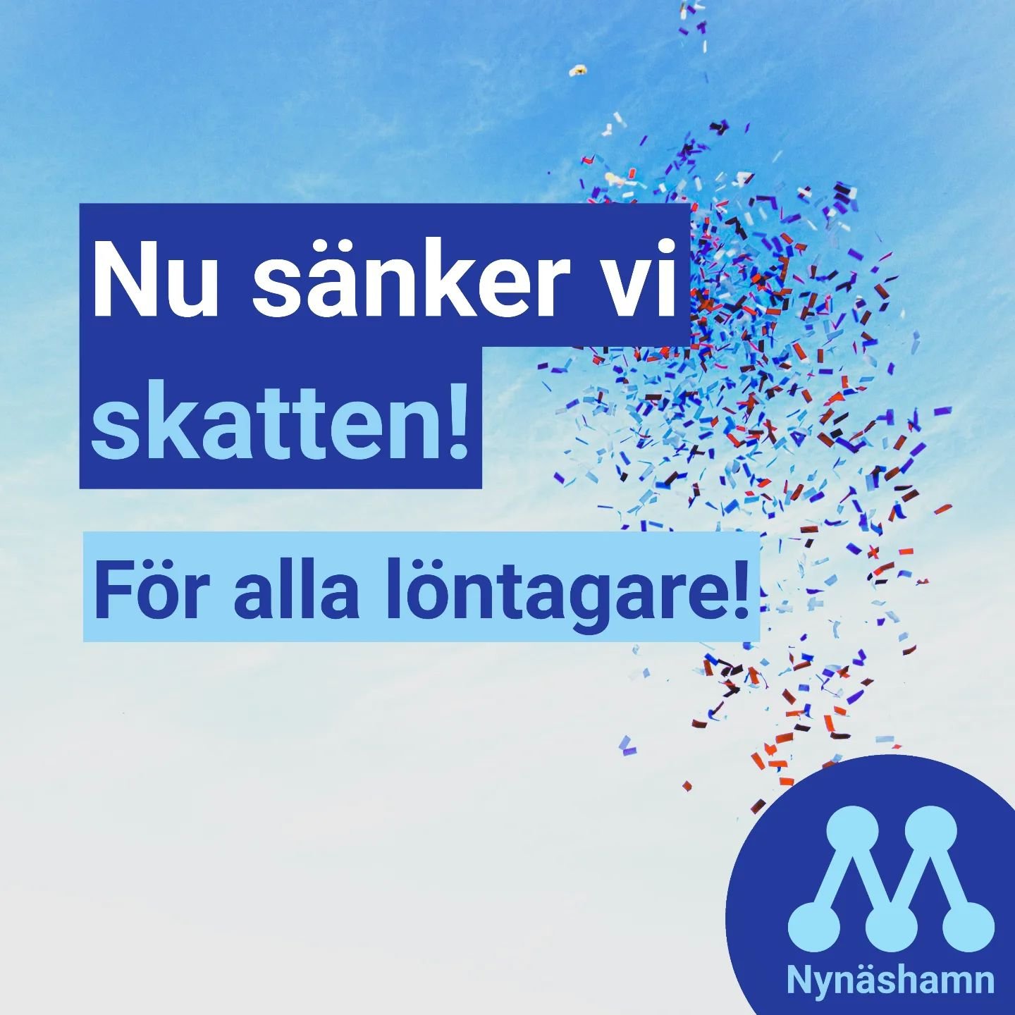 Arbetslinjen lever 🎉💙

Sverige har nu det l&auml;gsta skattetrycket sedan 1975 och den Moderatledda regeringen forts&auml;tter att s&auml;nka skatten f&ouml;r dig som jobbar 💪

Tack vare moderaternas f&ouml;rst&auml;rkning av jobbskatteavdraget f&