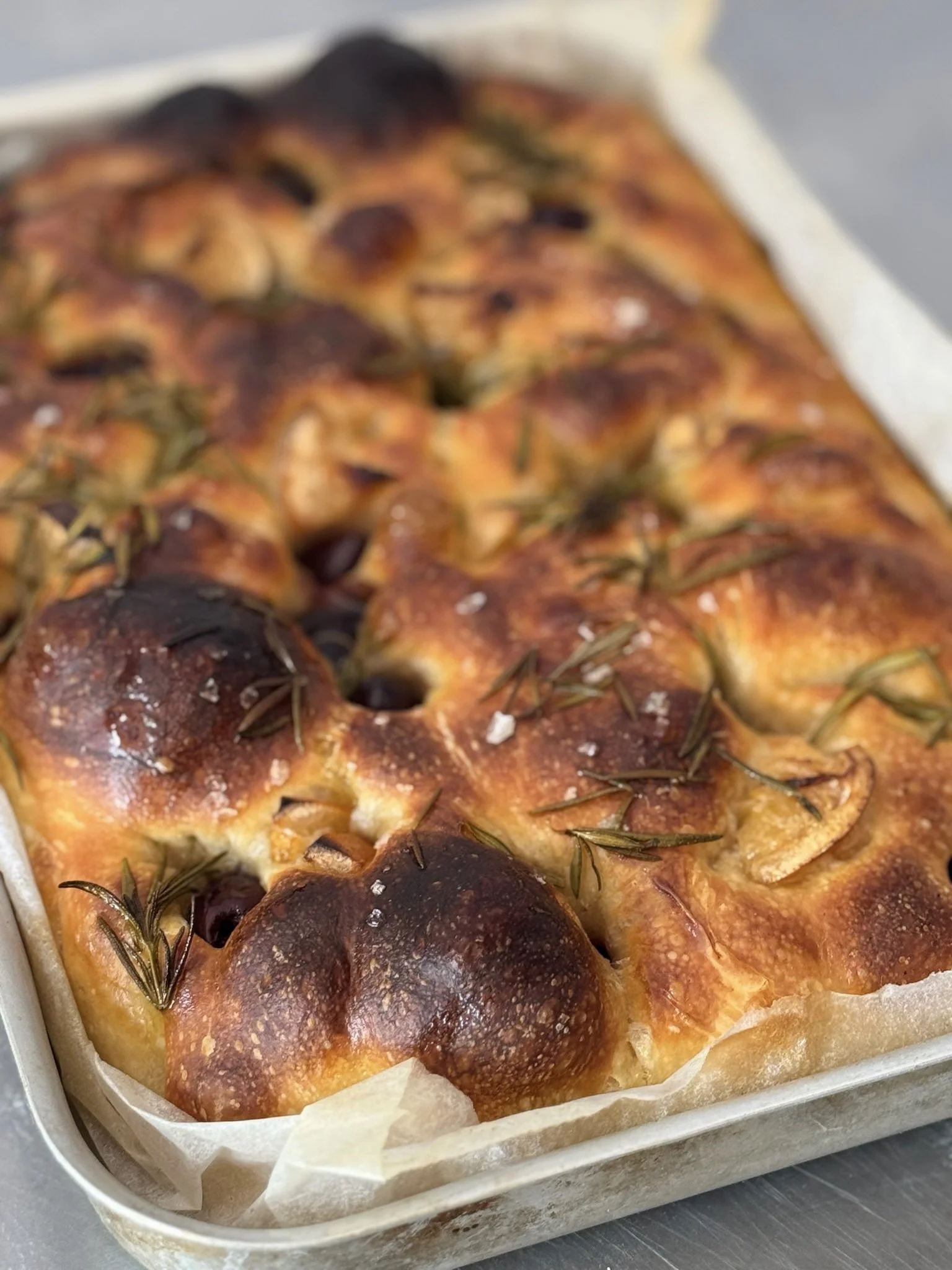 Olive & Rosemary Focaccia