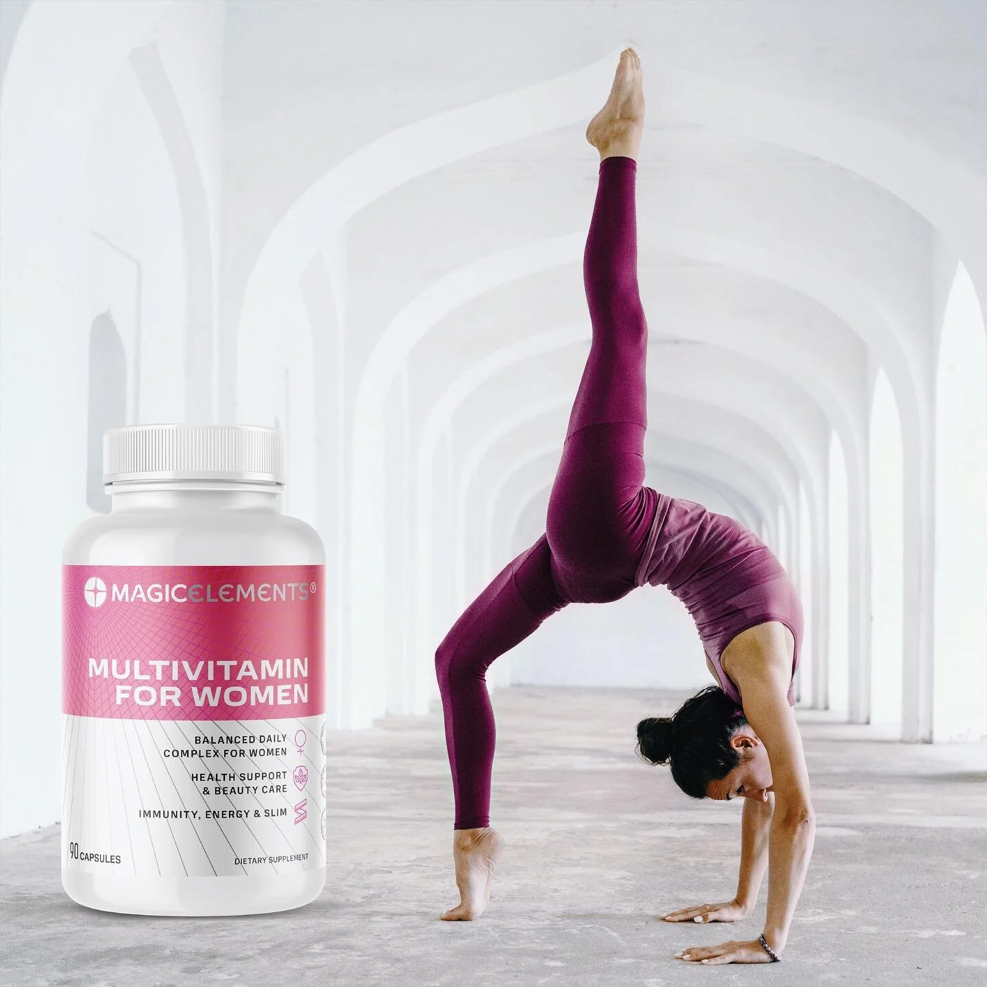 Thrive with every capsule: Your daily dose of women's wellness!
#magicelements