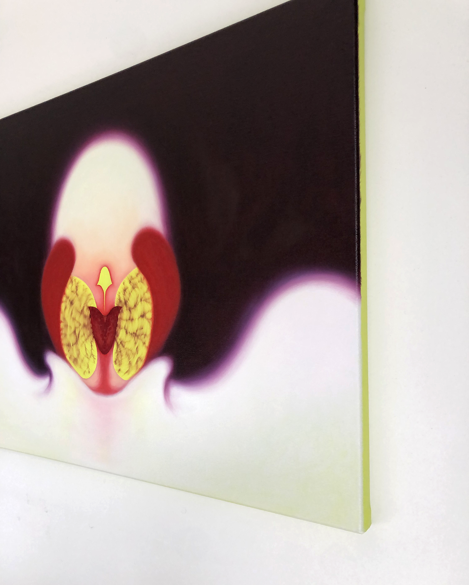 07 Exist and Bear Fruit, 60.5 x 45.5cm, oil on canvas, 2023, Kanny Yeung_side.png