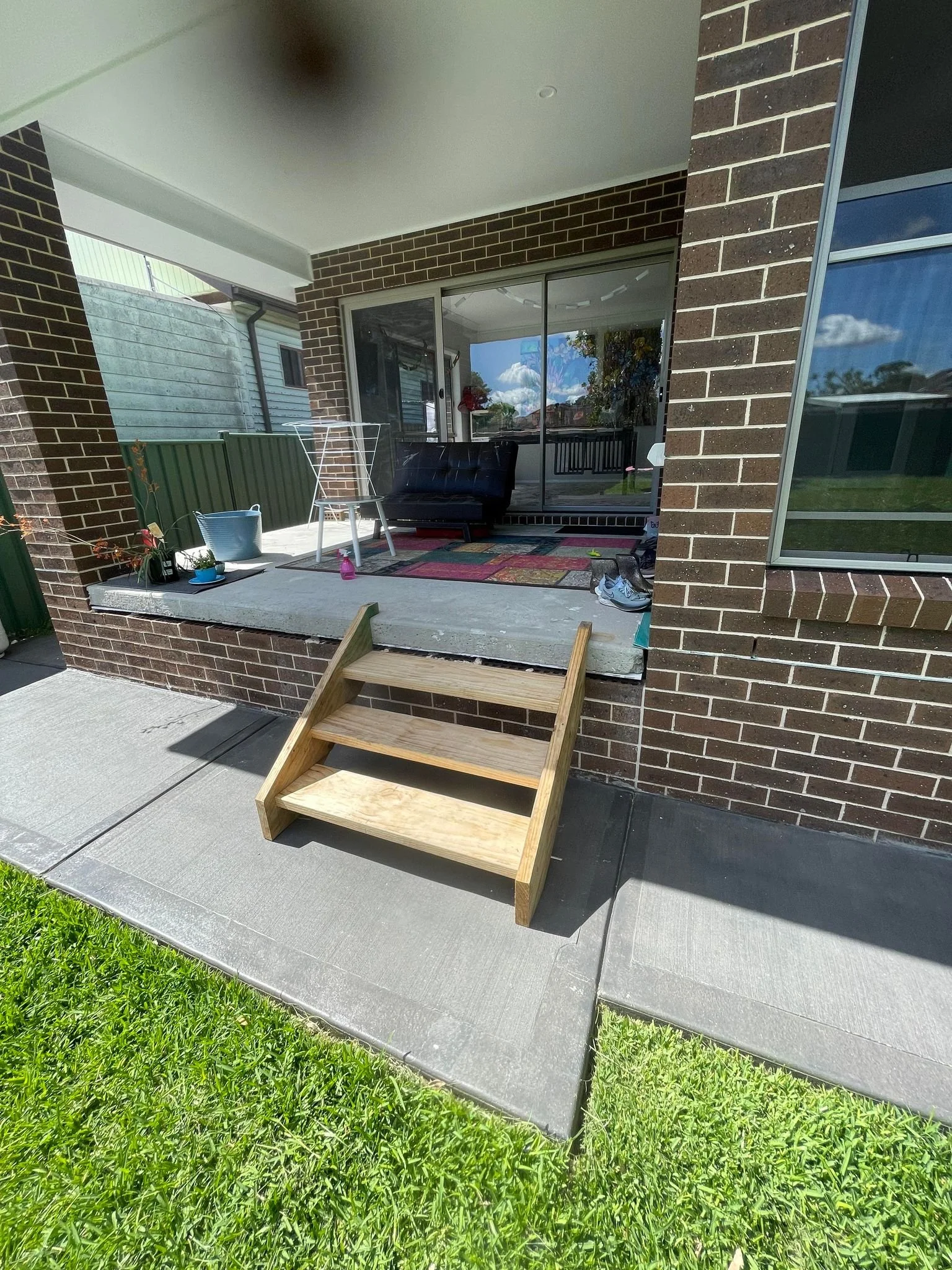 Timber stairs built by raz built constructions