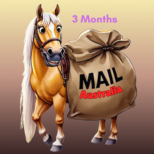 Australia - Mail Club 3 Month Subscription