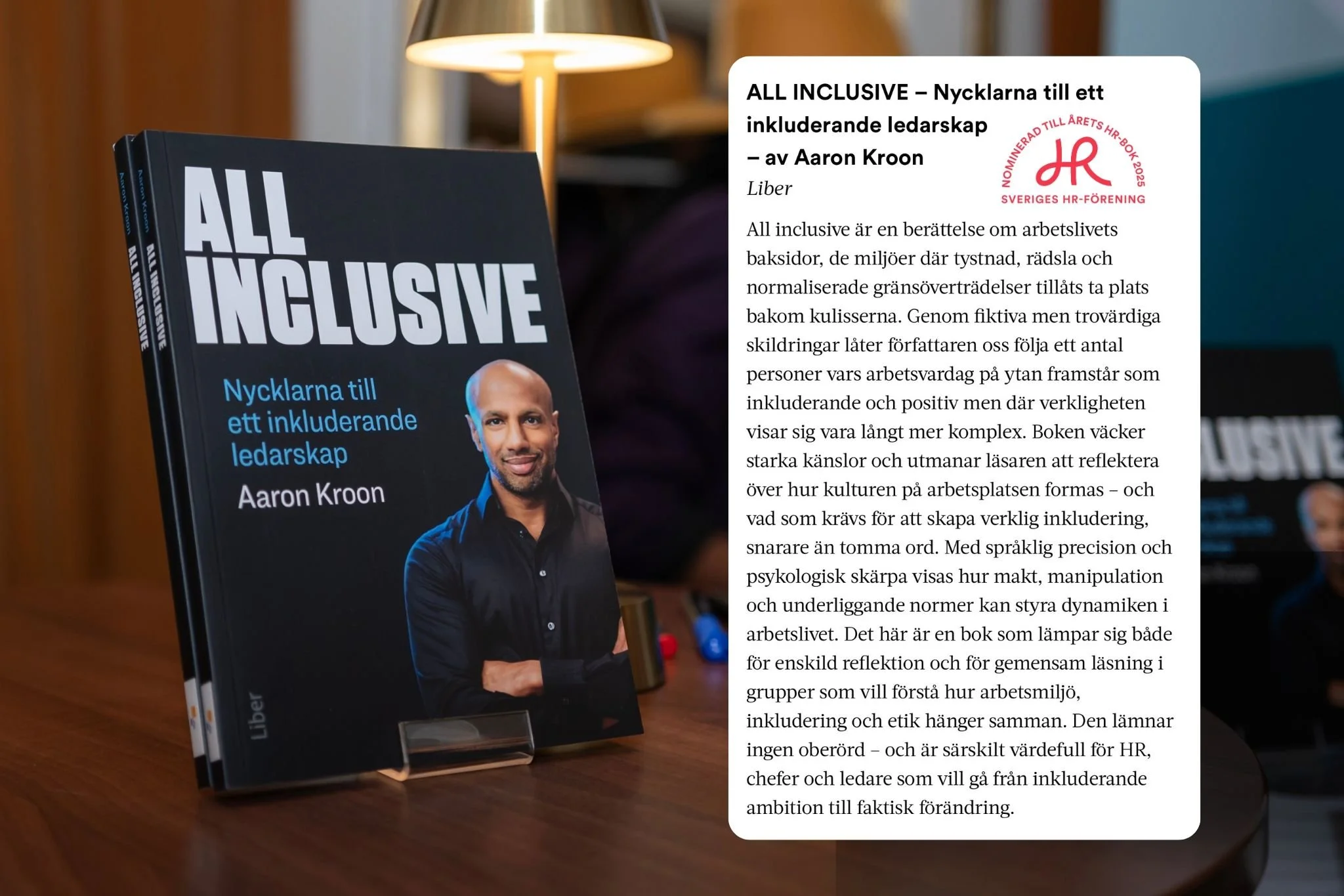 Aaron kan ha skrivit årets HR-bok